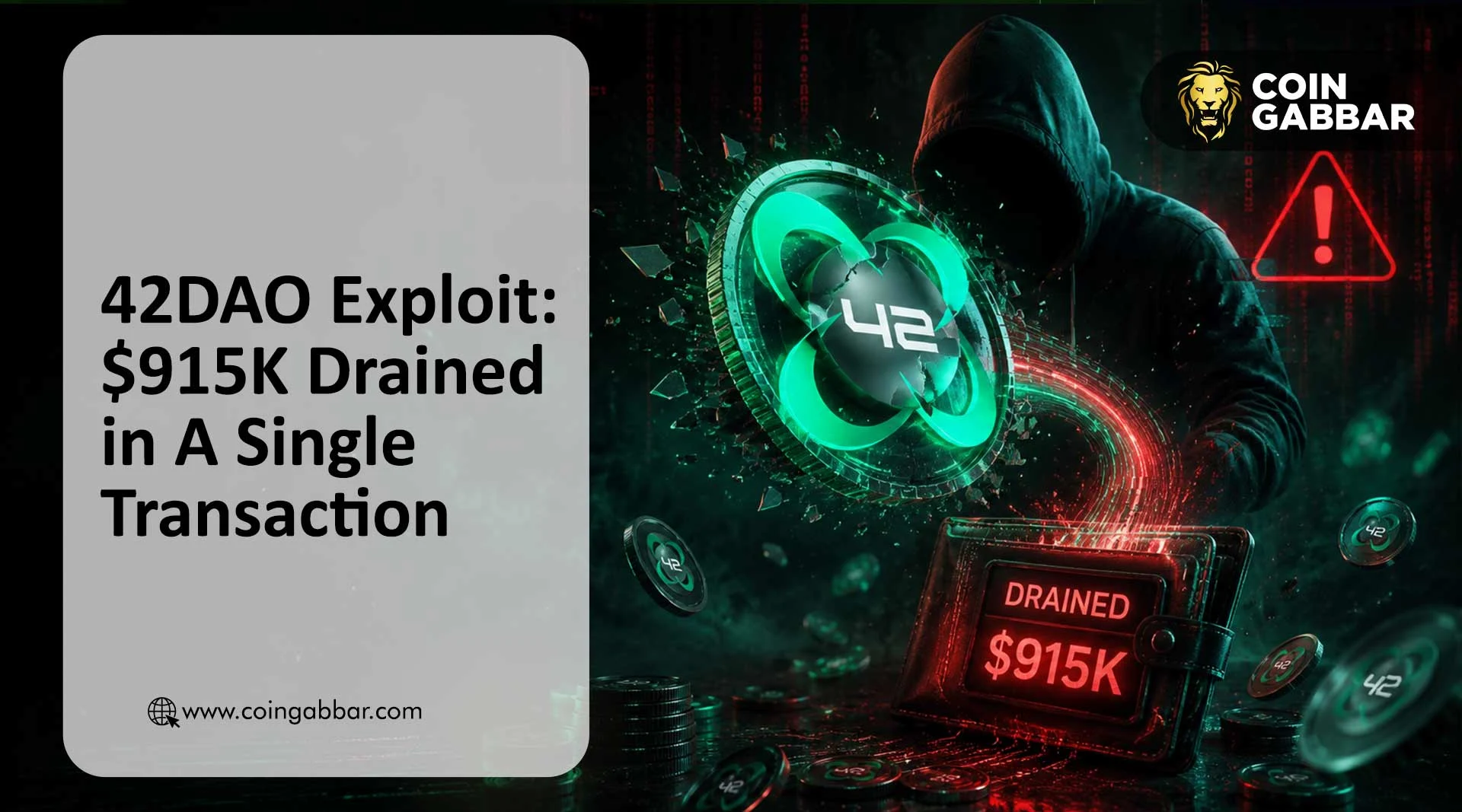 Crypto Hack News: 42DAO Exploit Drained $915K in BLC