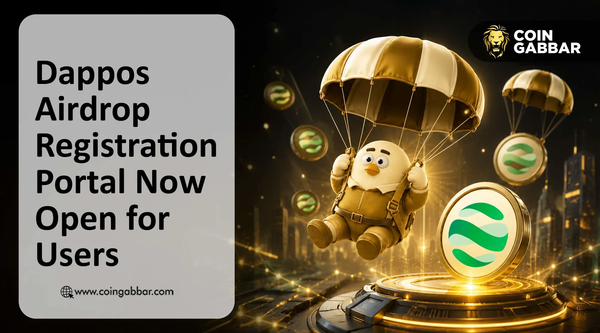 Dappos Airdrop Registration Thumbnnail