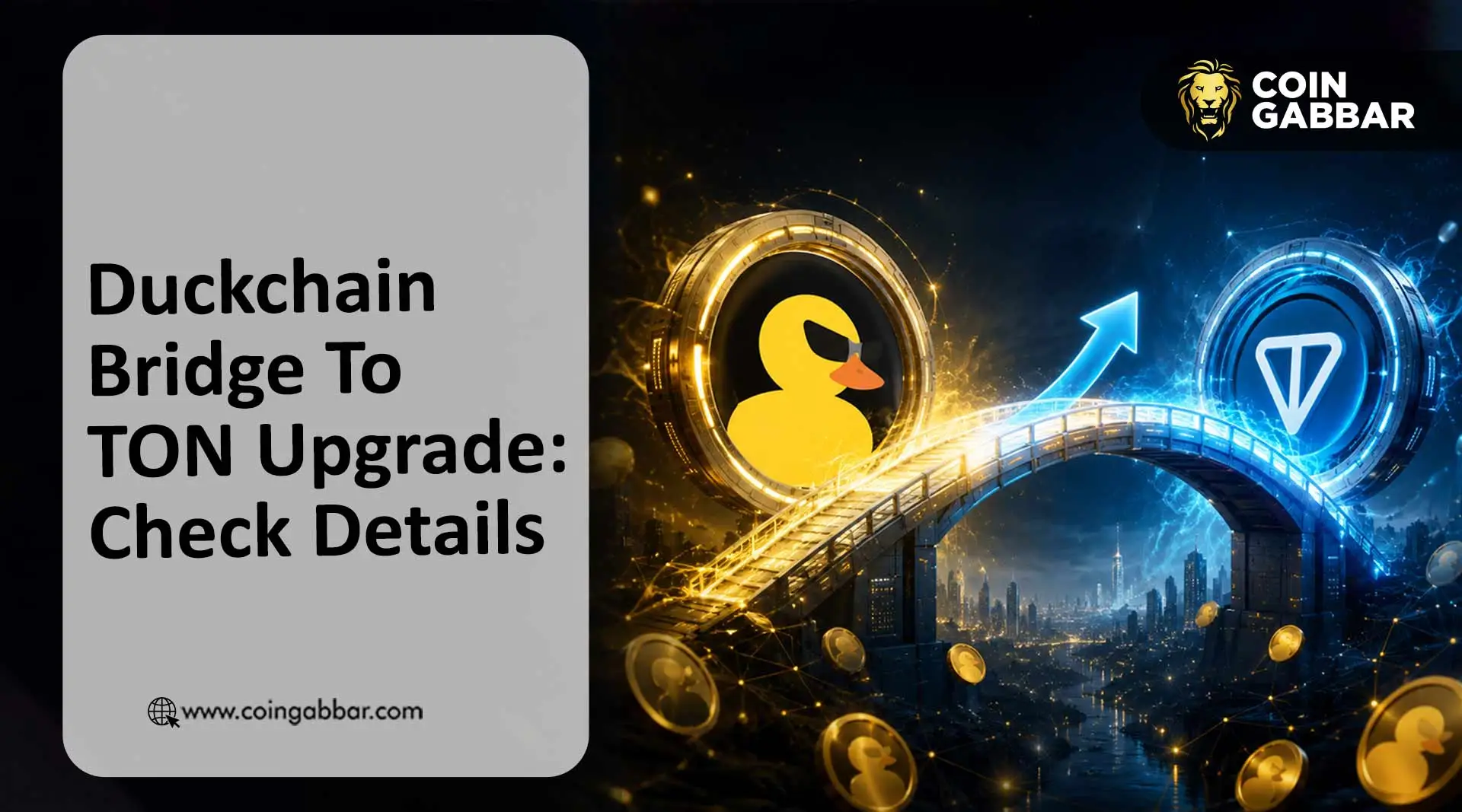 Duckchain Bridge To TON Upgrade: Check Details