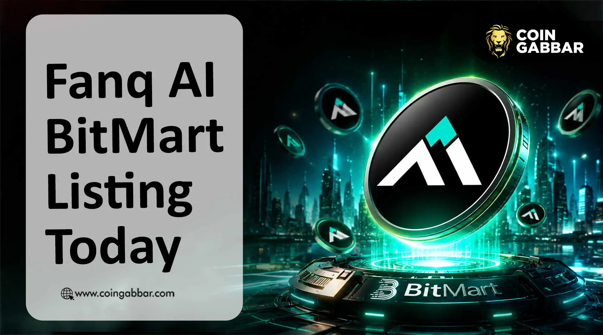 FONQ Bitmart Listing Today: What the AI Token's Debut Means