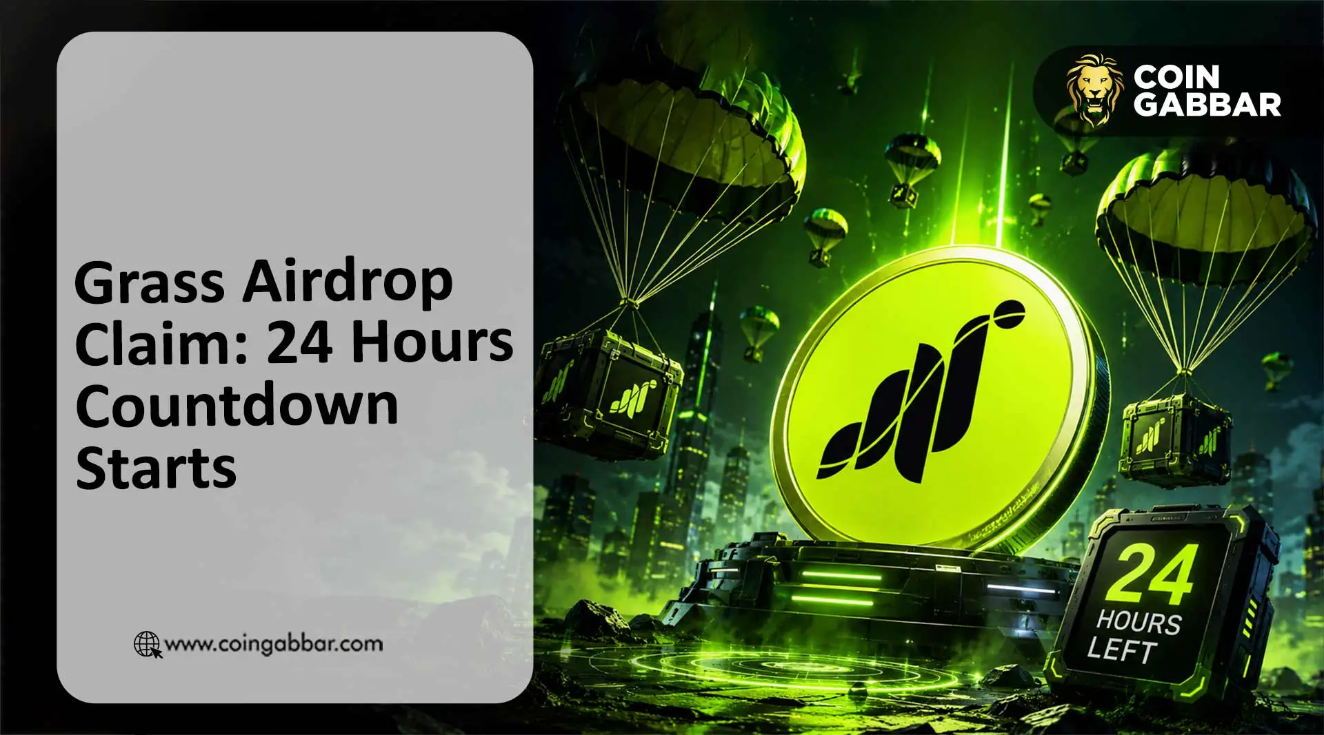 Grass Airdrop Season 2 Claim: 24 Hour Countdown Starts