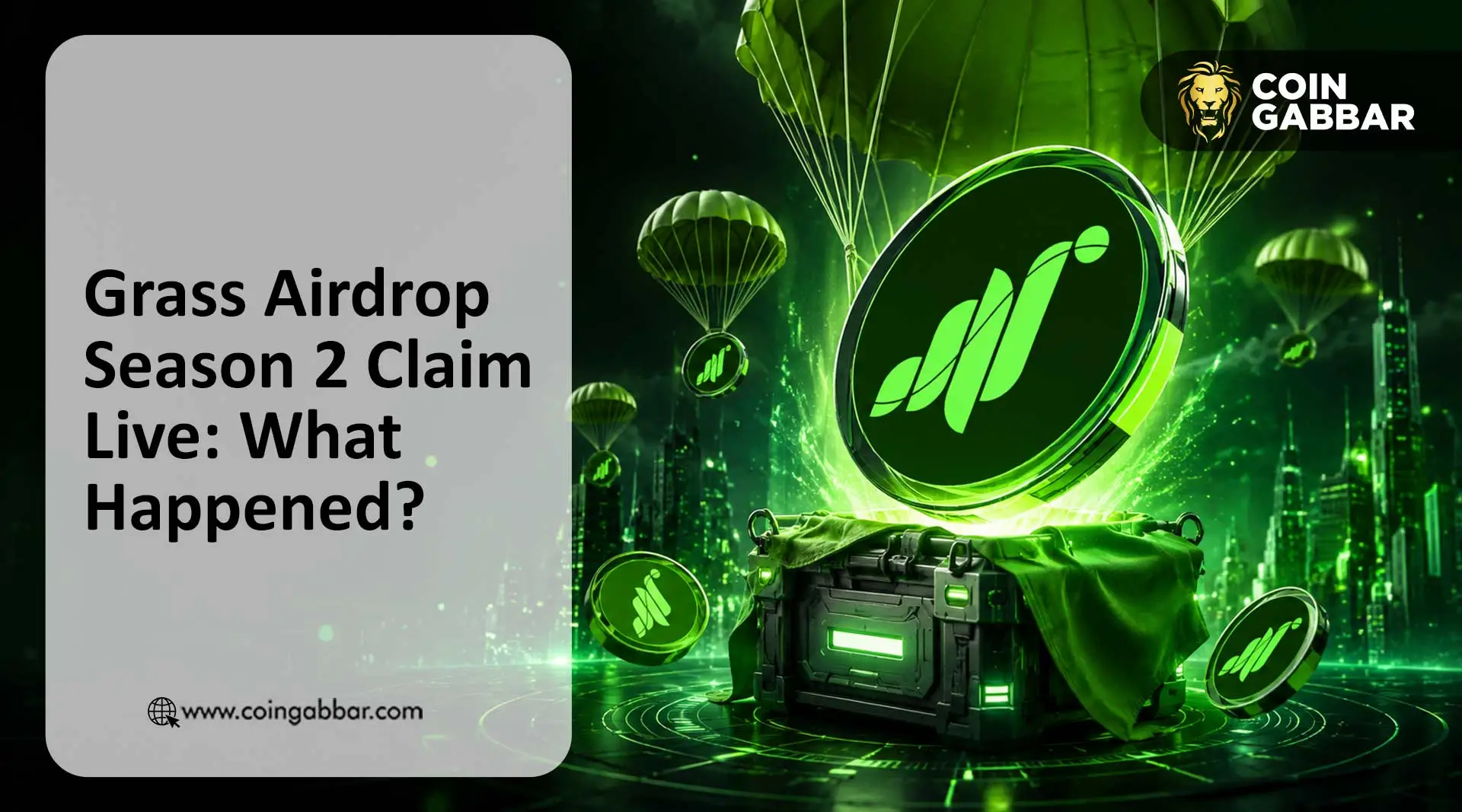 Grass Airdrop Season 2 Claim Live: What Happened?