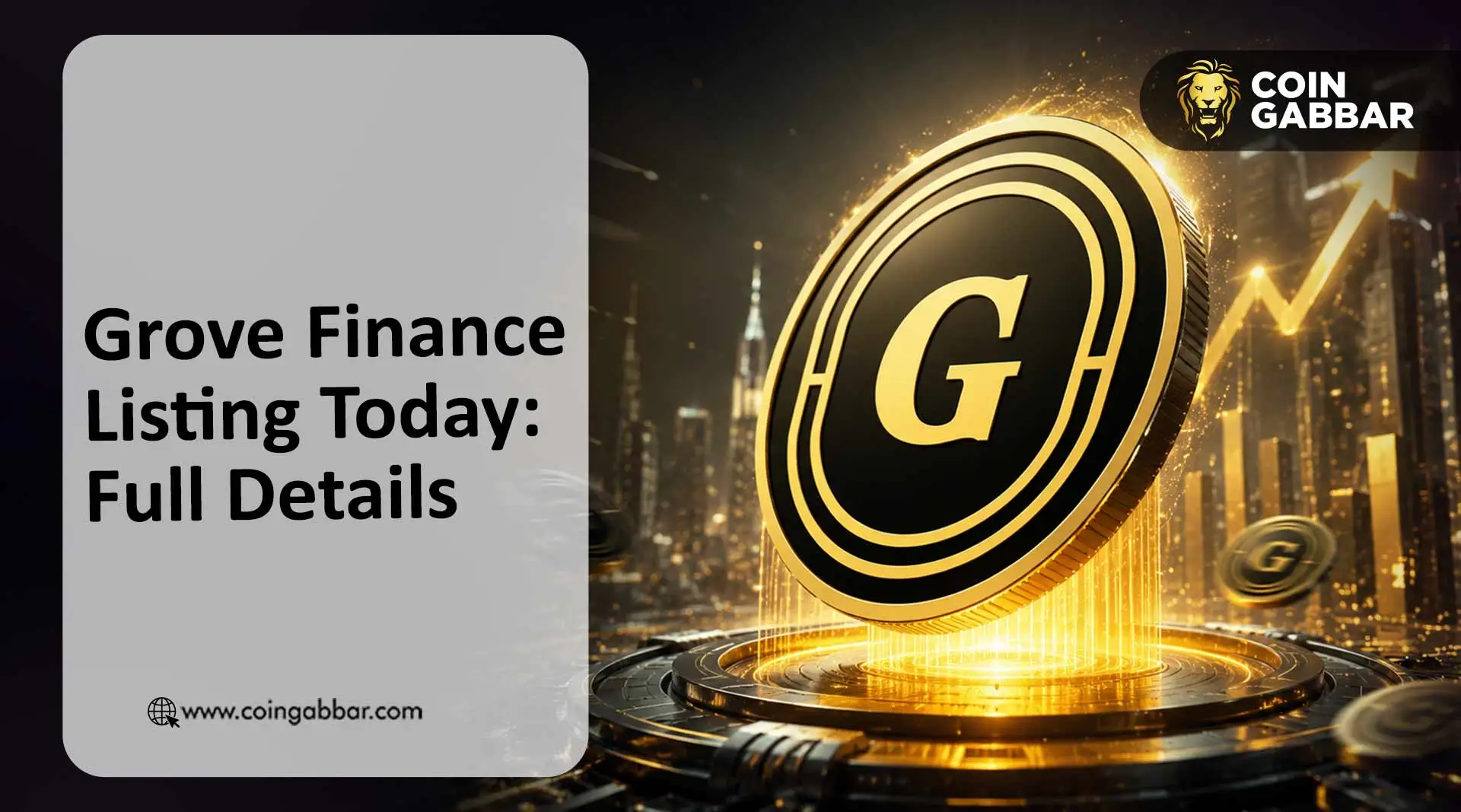 Grove Finance listing on BitMart Bybit Coinbase GROVE token