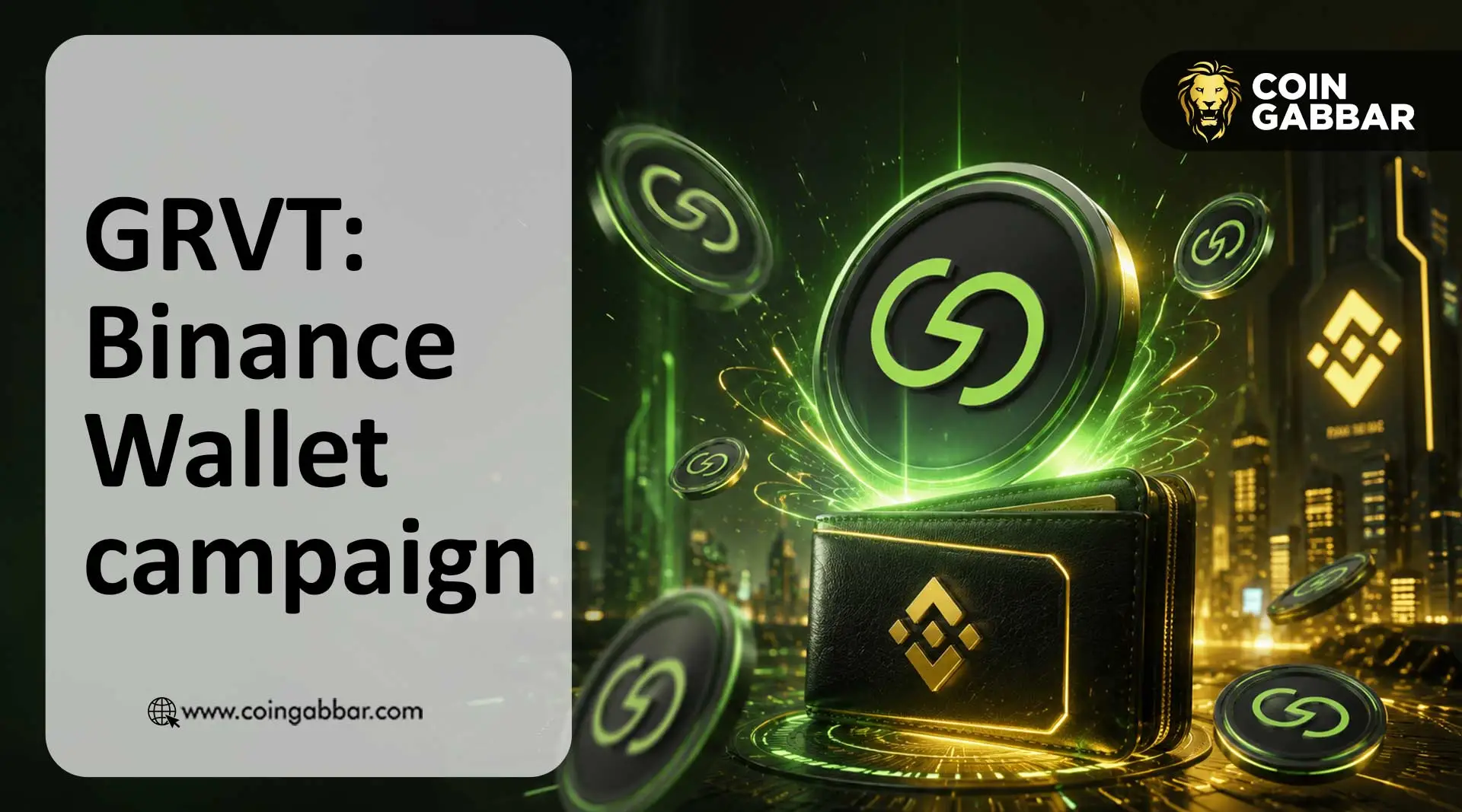 GRVT Token with Binance Wallet campaign