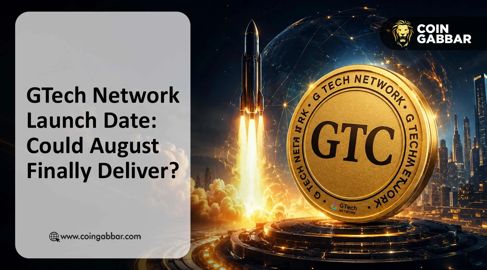 GTech Network launch date August 2026 listing