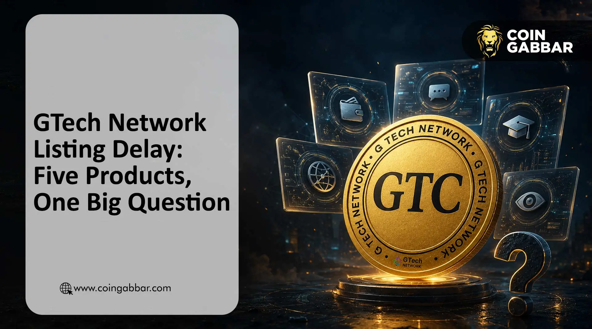 GTech Network listing delay with five live products