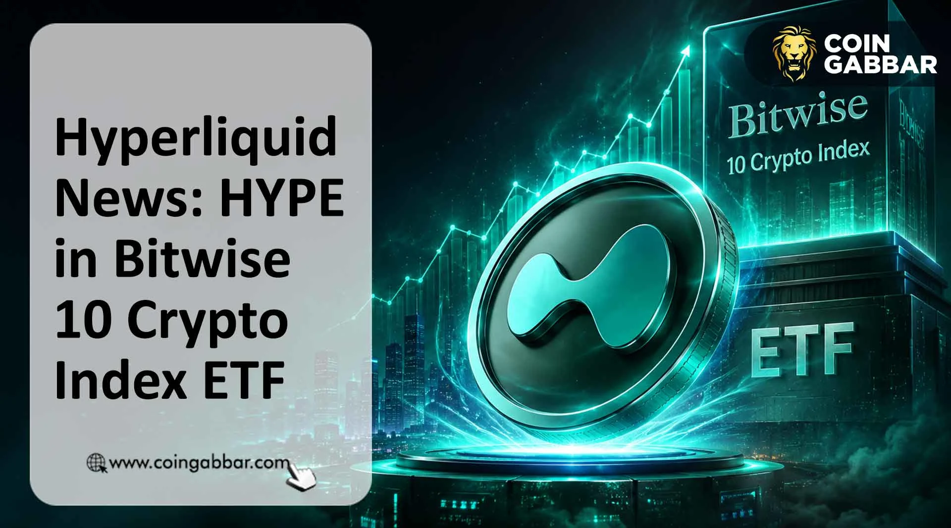 Hyperliquid News: HYPE enters Bitwise 10 Crypto Index ETF