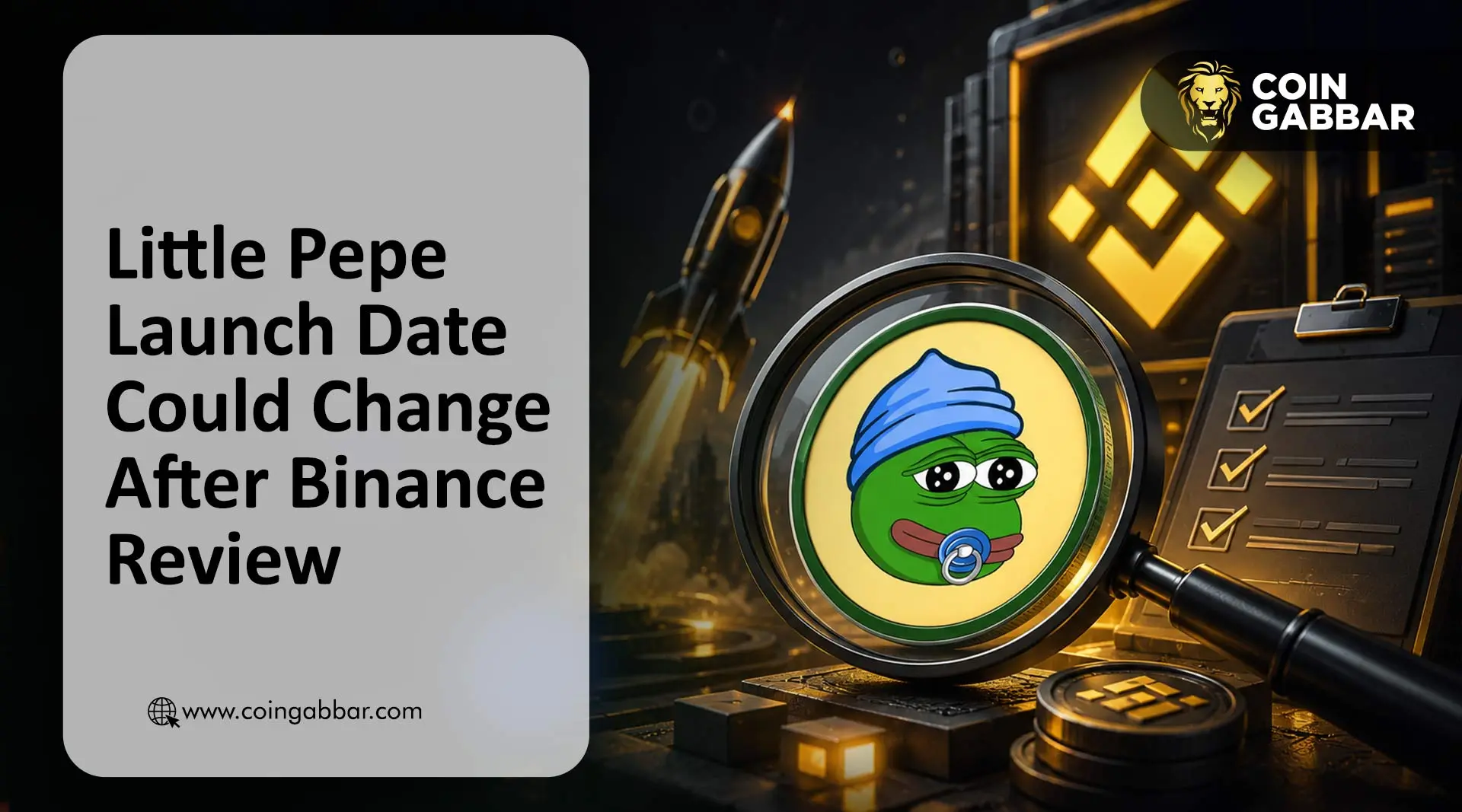 Little Pepe launch date after Binance
