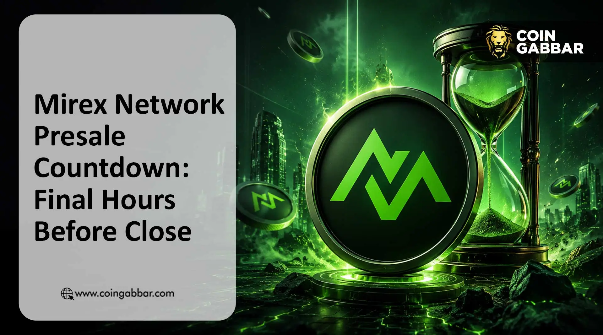 Mirex Network Presale in Final Hours, 15% Bonus Confirmed