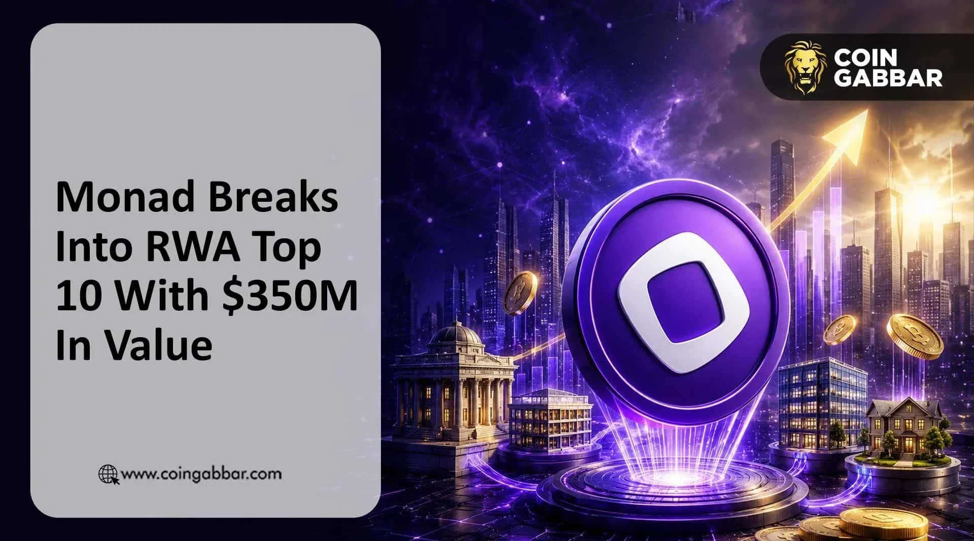 Monad RWA tokenization market cap and supply statistics