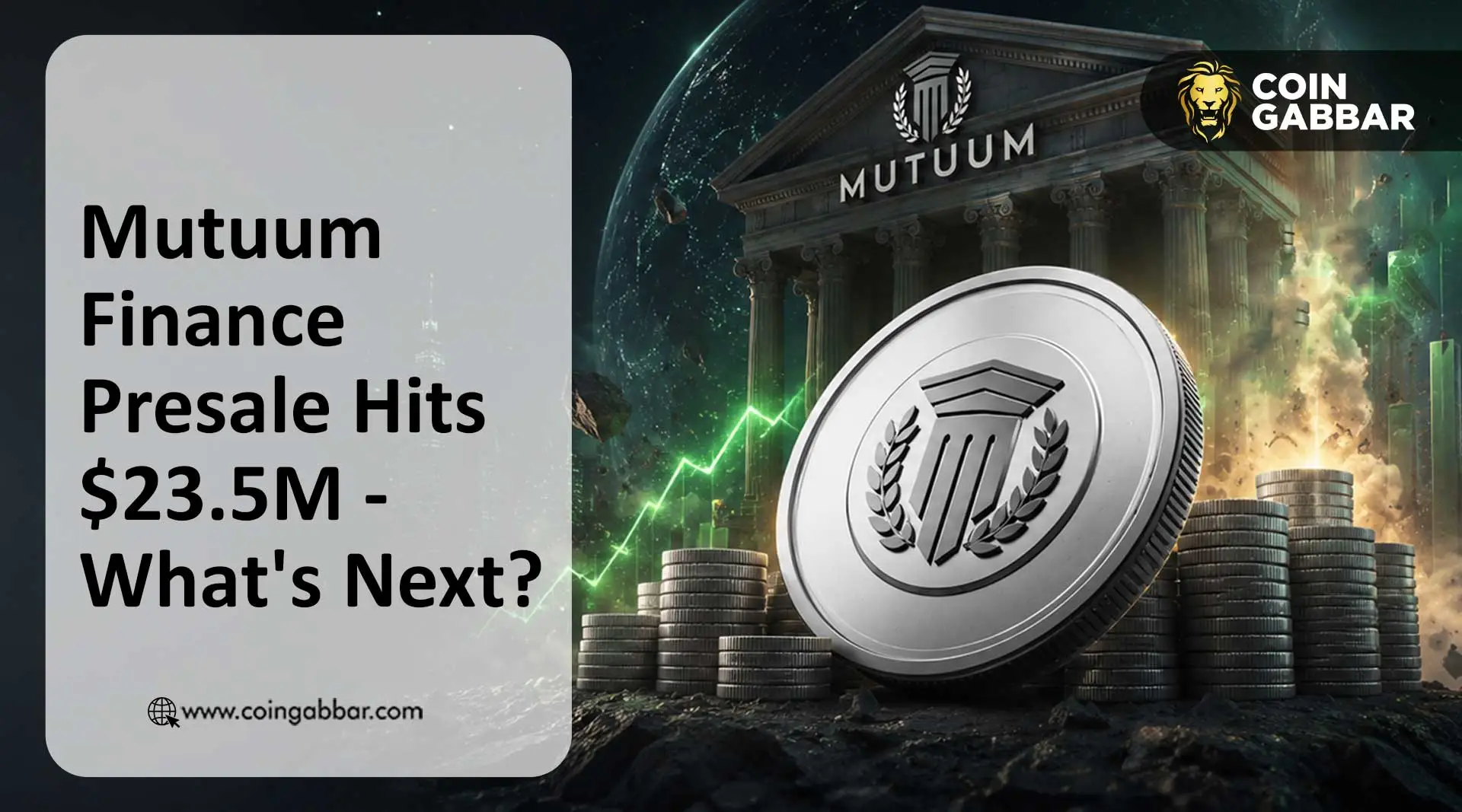 Mutuum Finance Presale Hits $23.5M — What's Next?