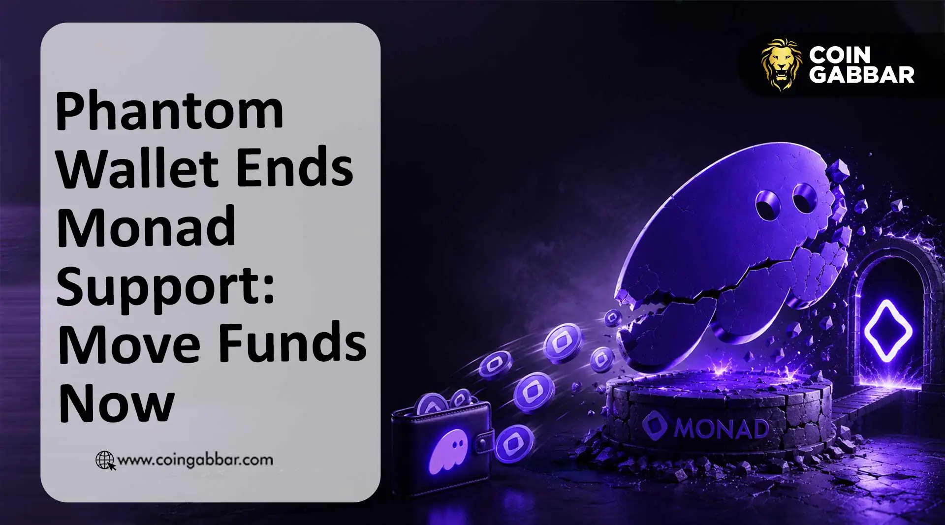 Phantom Wallet Ends Monad Support: Move Funds Now