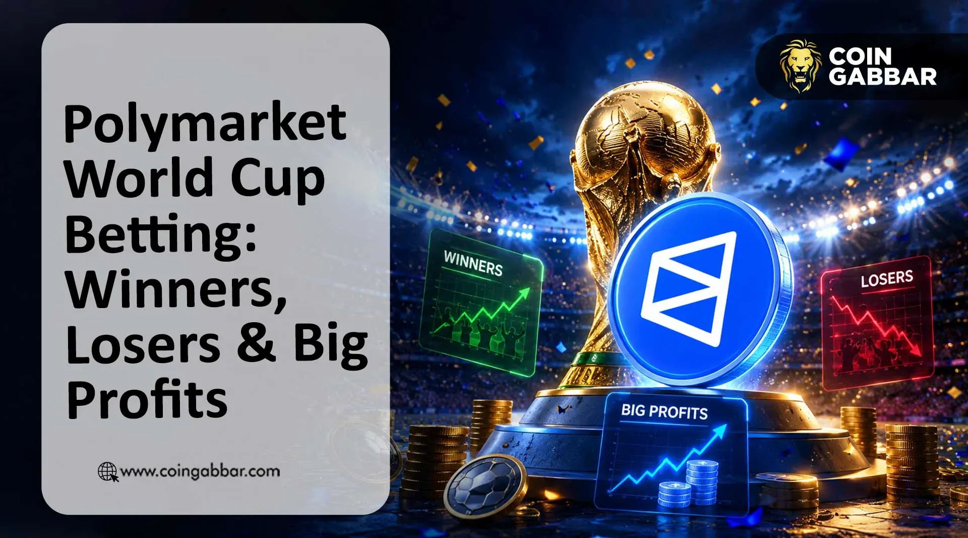 Polymarket World Cup betting trading losses infographic