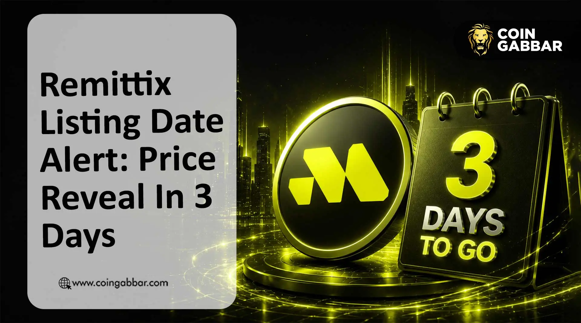 Remittix listing date reveal