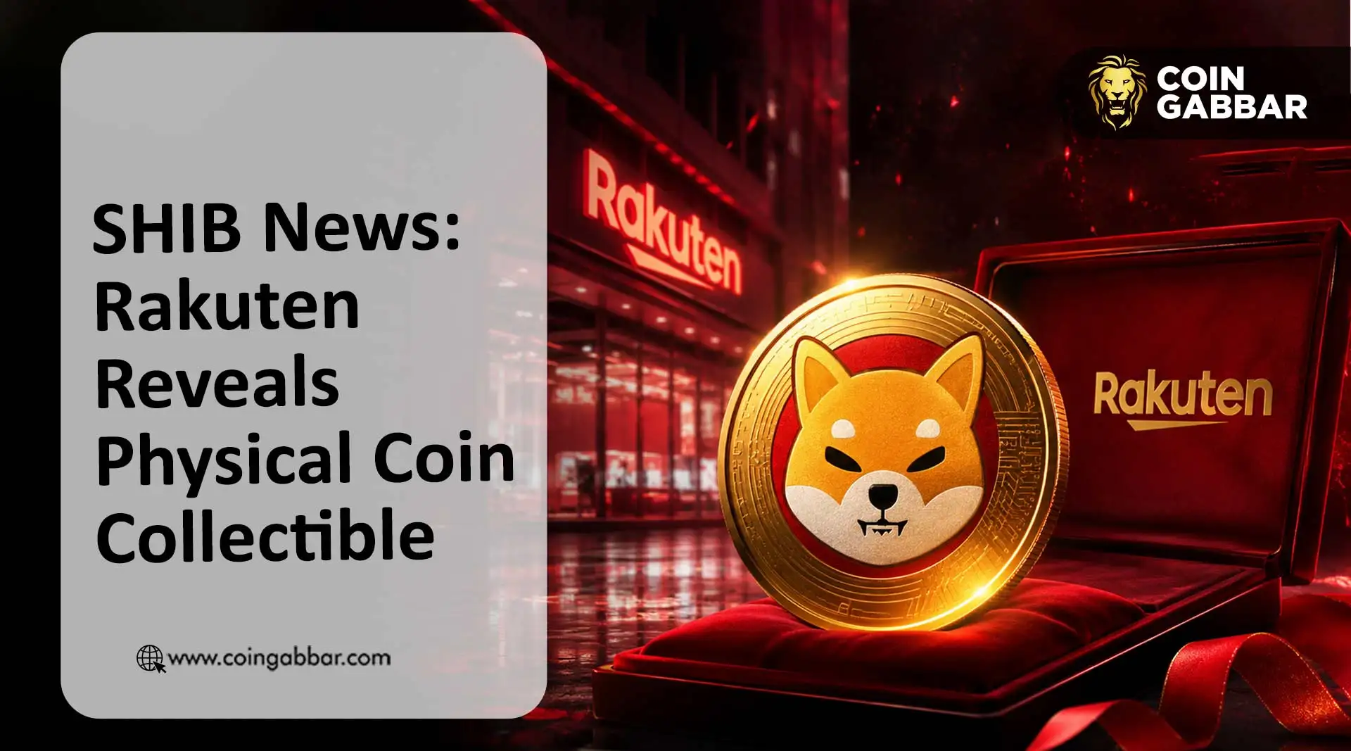 SHIB News Rakuten Wallet physical Shiba Inu coin launch