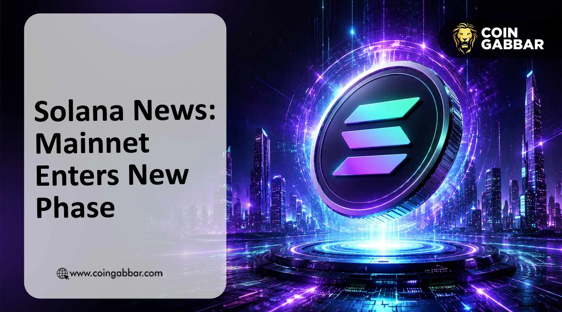 Solana News: Mainnet Enters New Phase