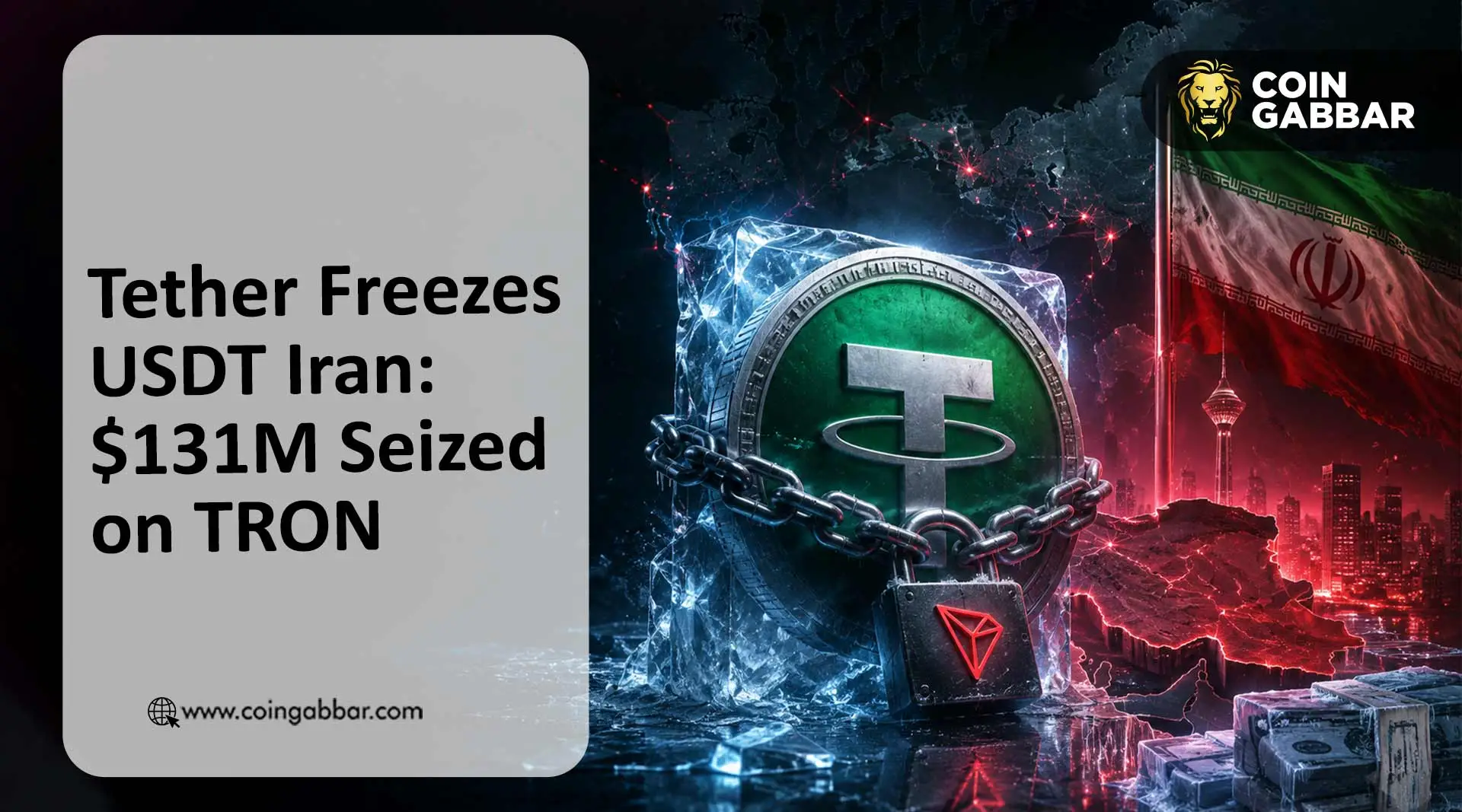 Tether freezes USDT Iran