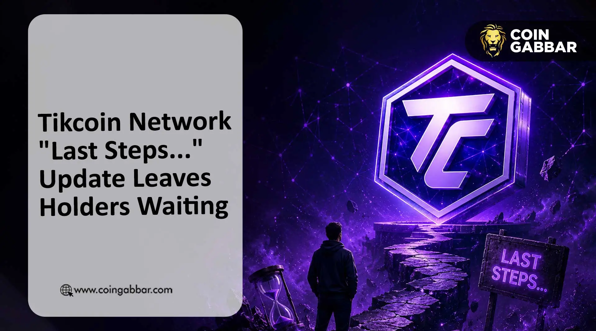 Tikcoin Network "Last Steps..." Update Leaves Holders Waiting