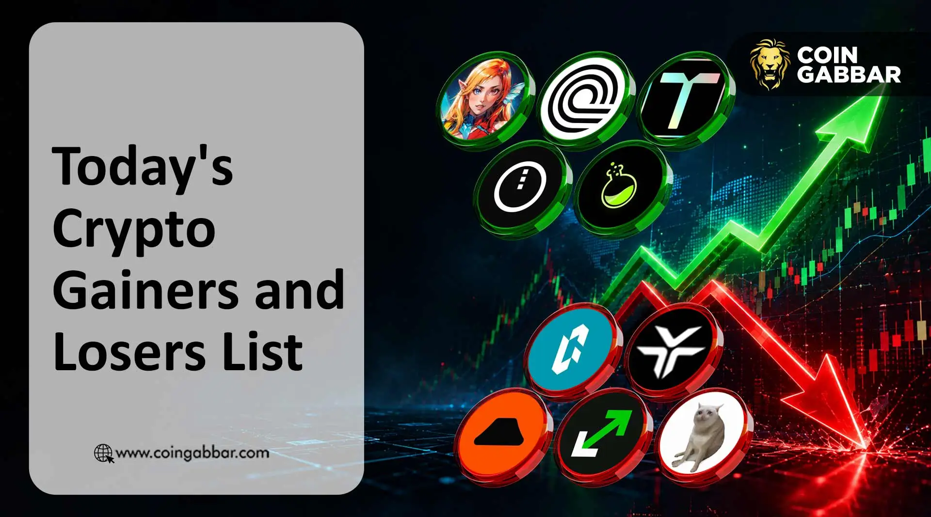 Today's Crypto Gainers and Losers List