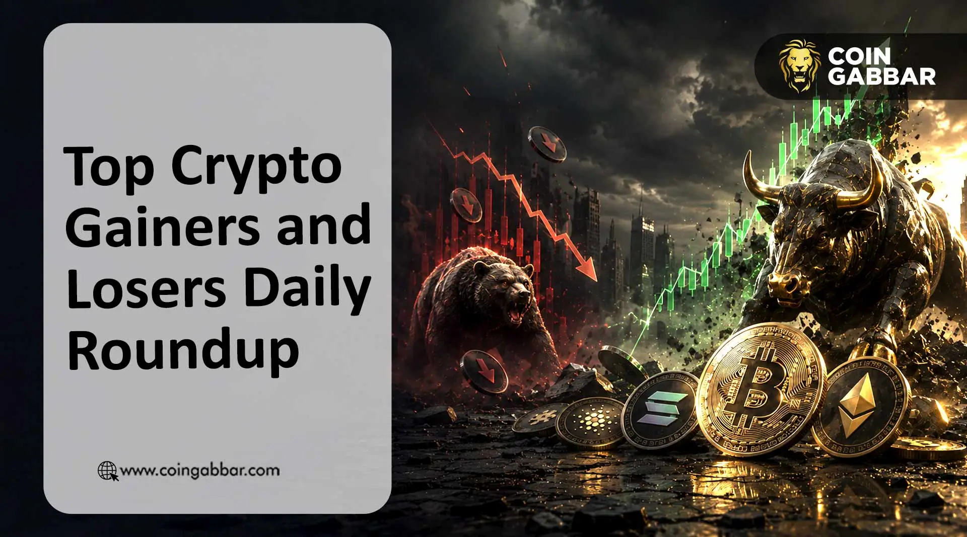 Top Crypto Gainers and Losers Daily Roundup
