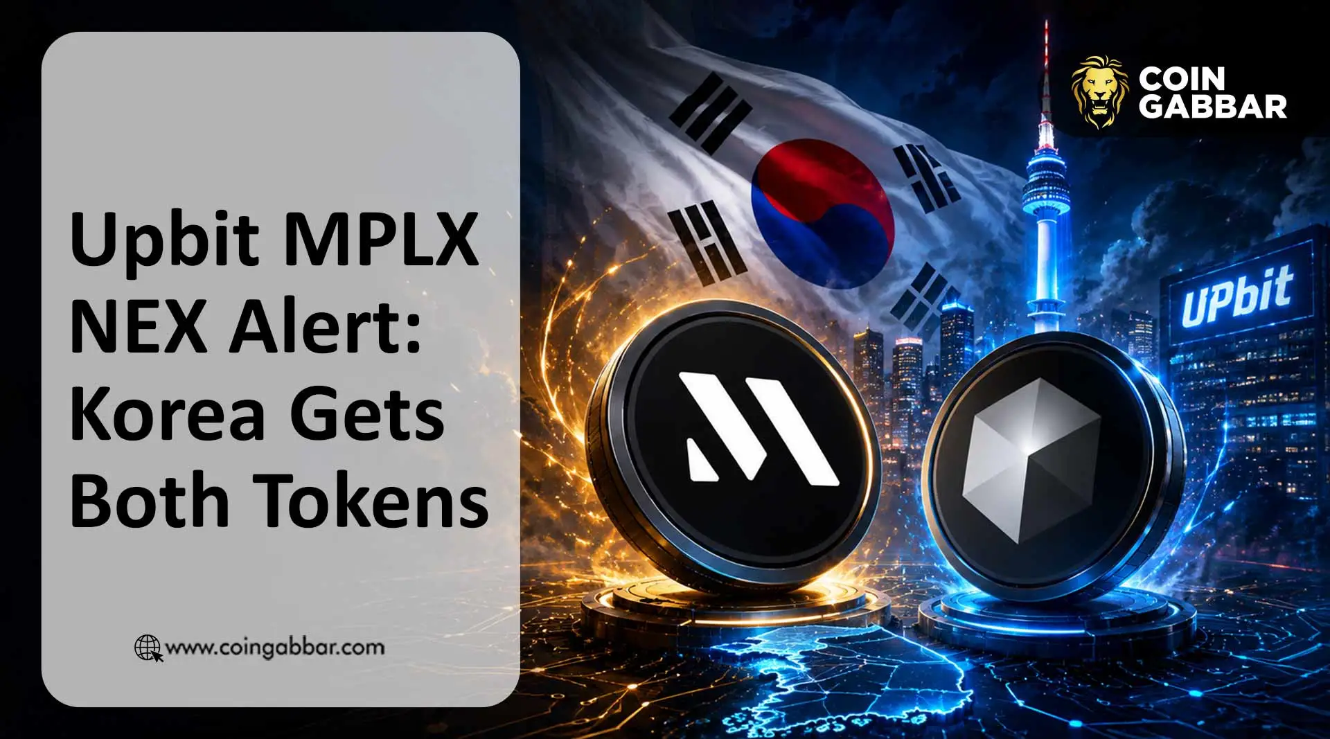 Upbit lists Metaplex MPLX Nexus NEX