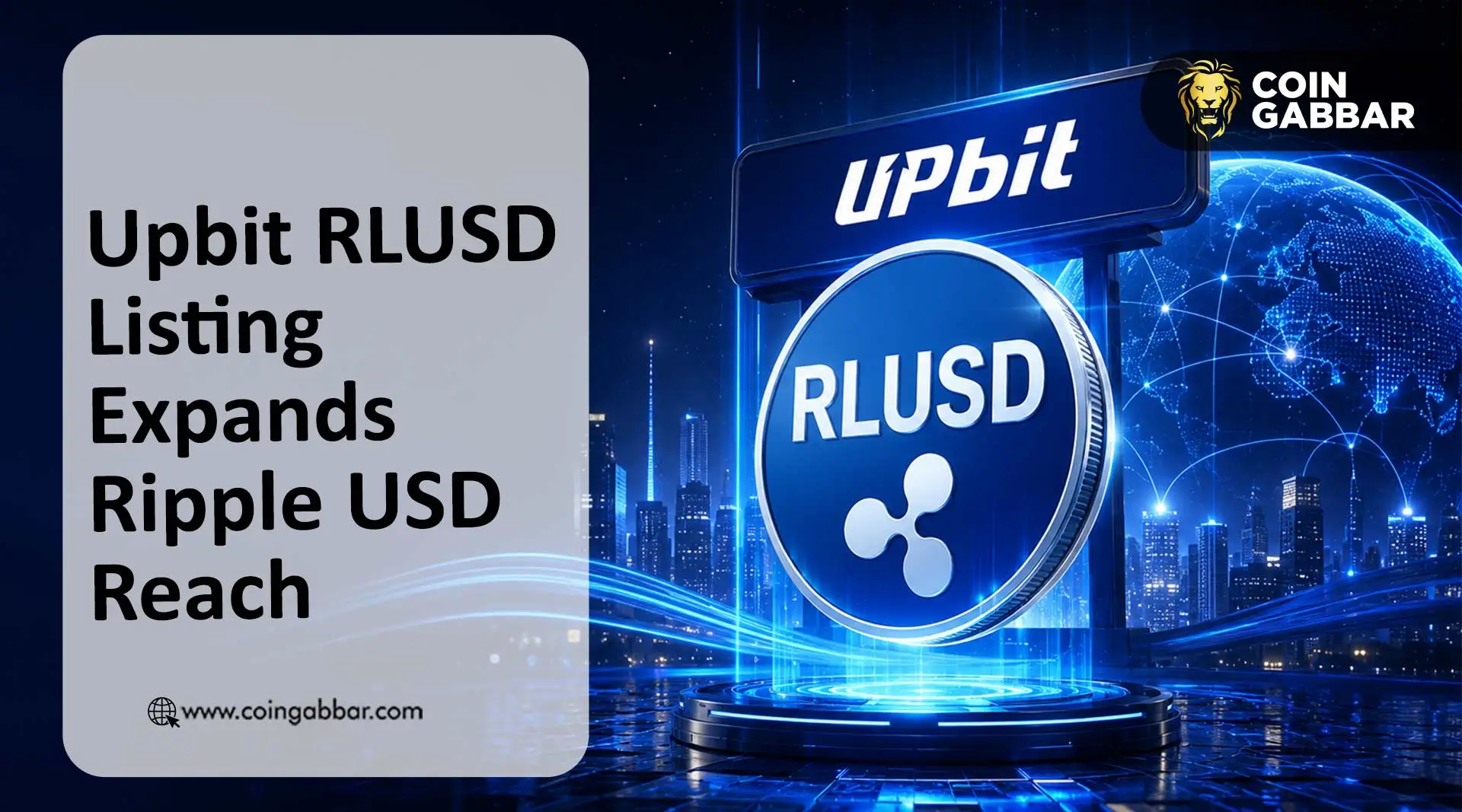 Upbit RLUSD listing Ripple stablecoin
