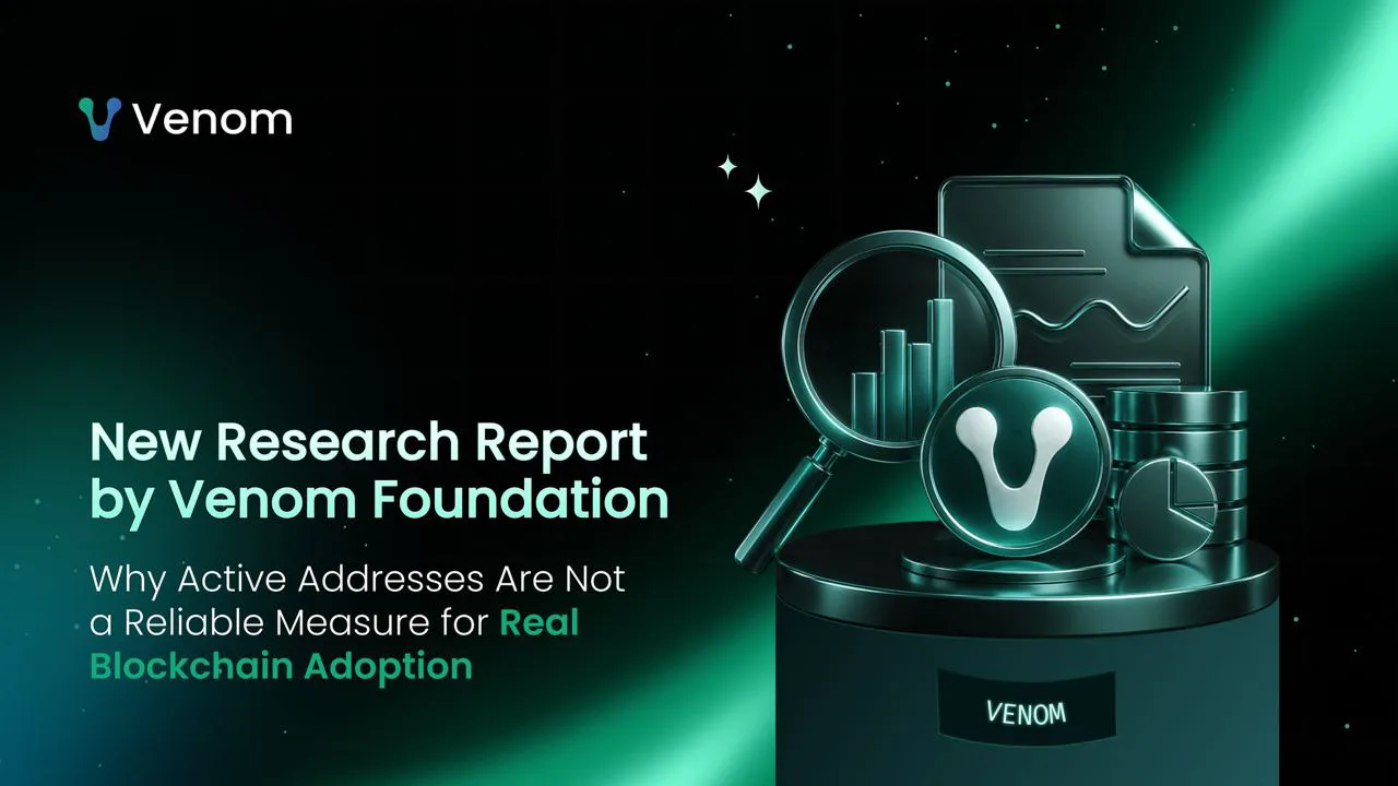 Venom Foundation: Most “Active Addresses” Aren’t Real Users