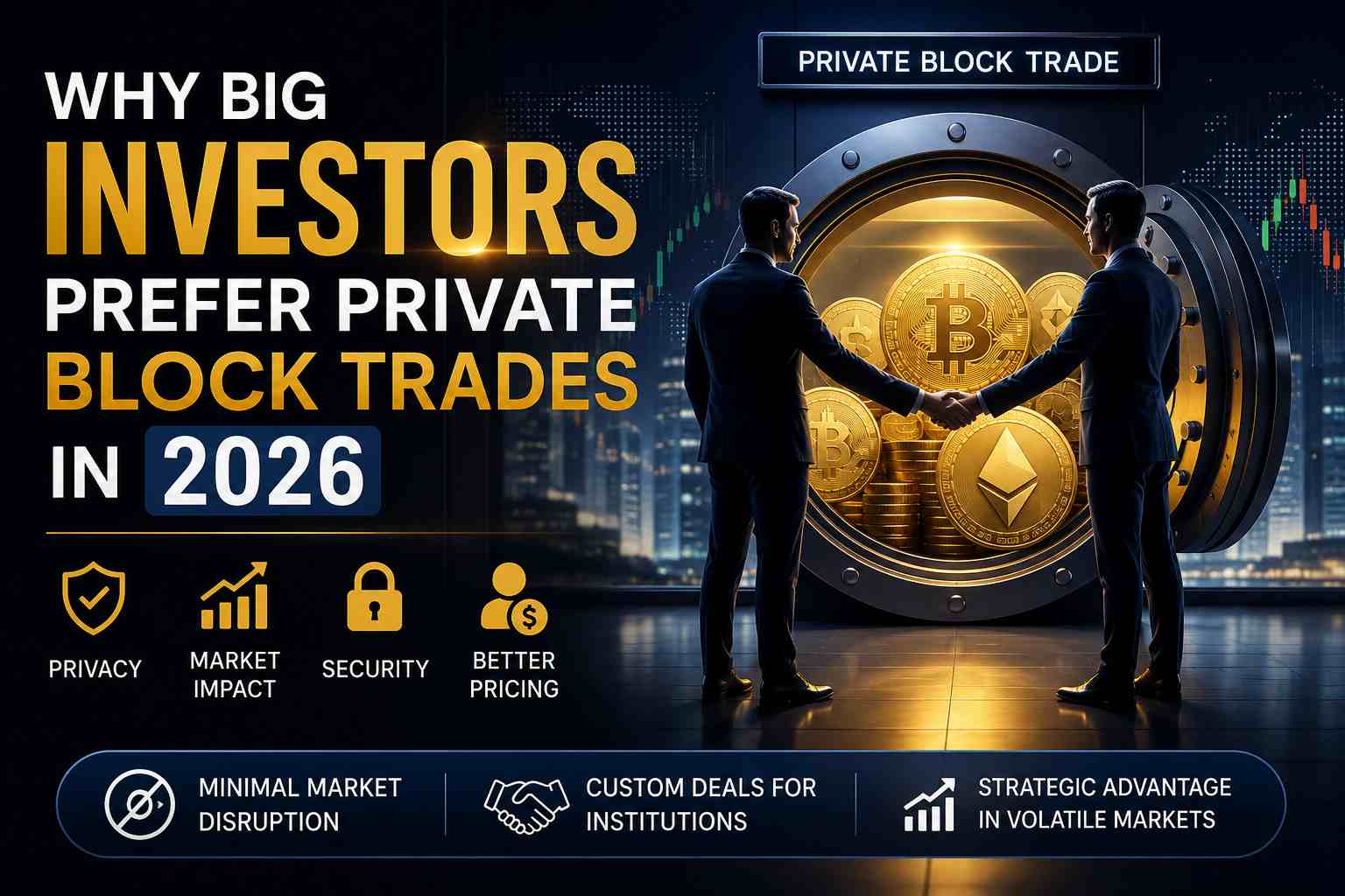 Why Big Investors Prefer Private Block Trades in 2026
