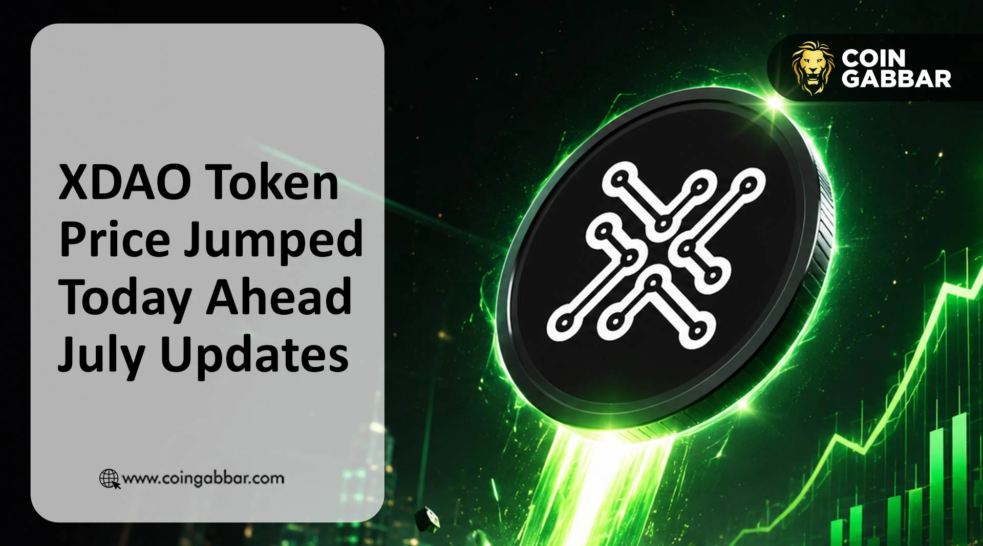 XDAO Token Price Jumped Today Ahead July Updates