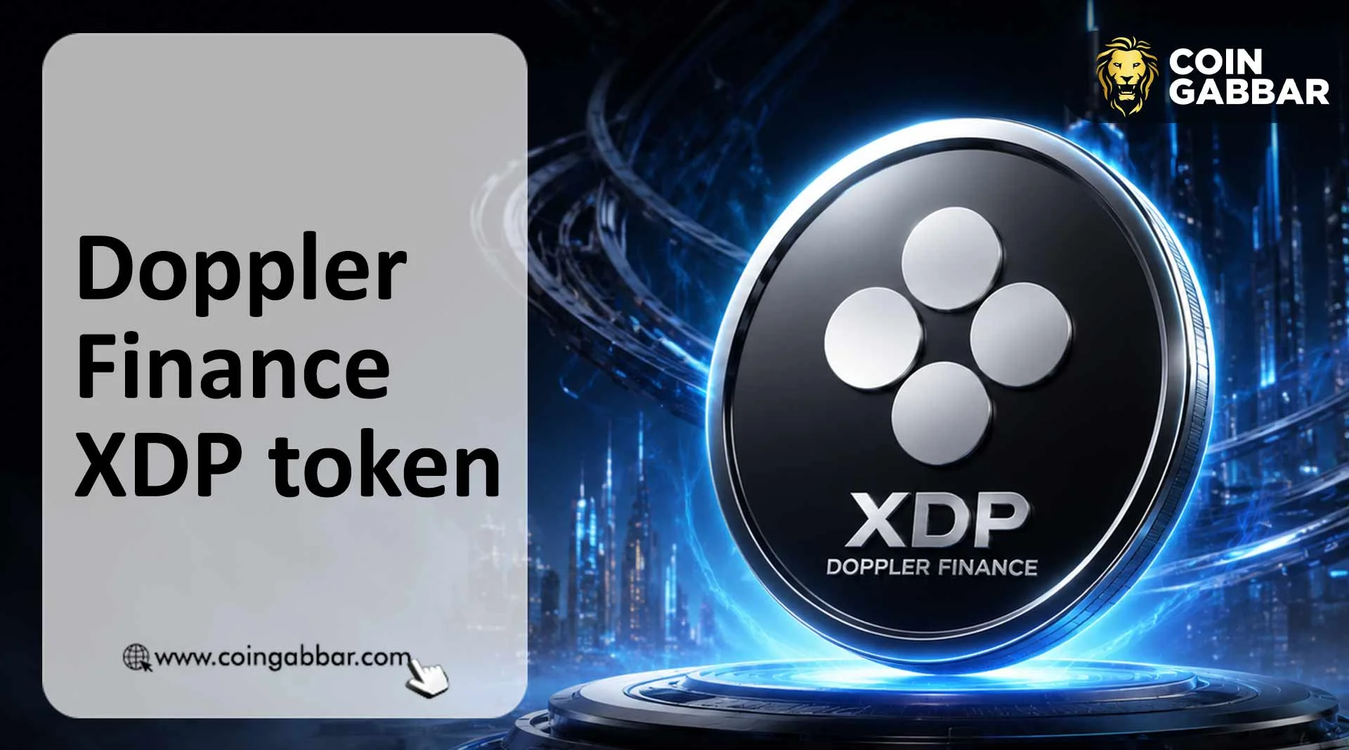 XDP token latest news from Doppler Finance official announcement