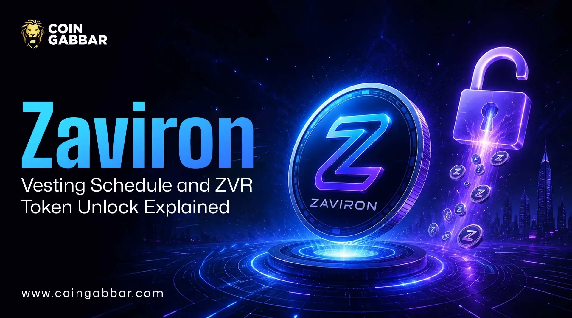 برنامه Zaviron Vesting و باز کردن رمز ZVR توضیح داده شده است