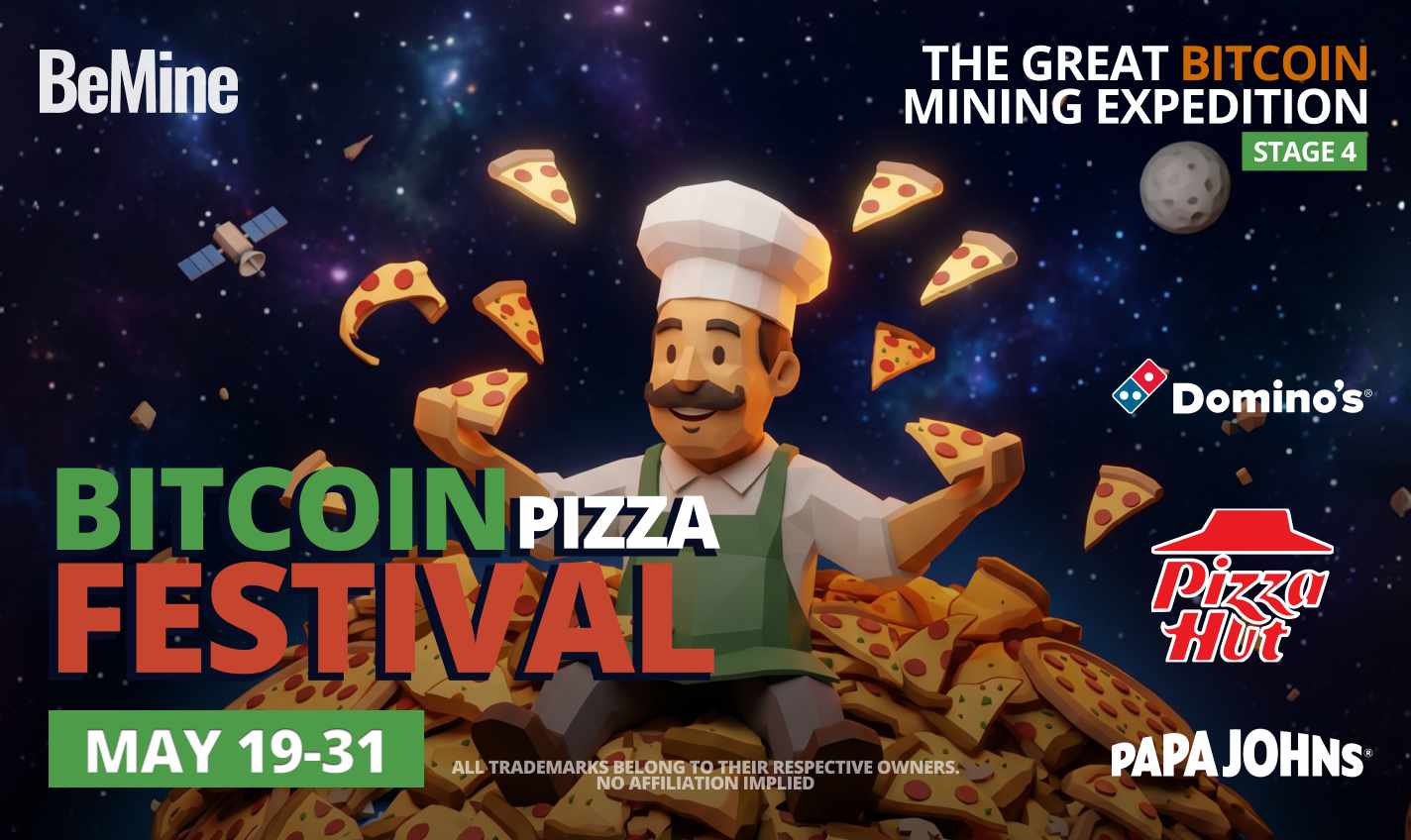 Proof-of-Pizza: Domino’s, Pizza Hut and Papa John’s Inside of  the Bitcoin Pizza Fest