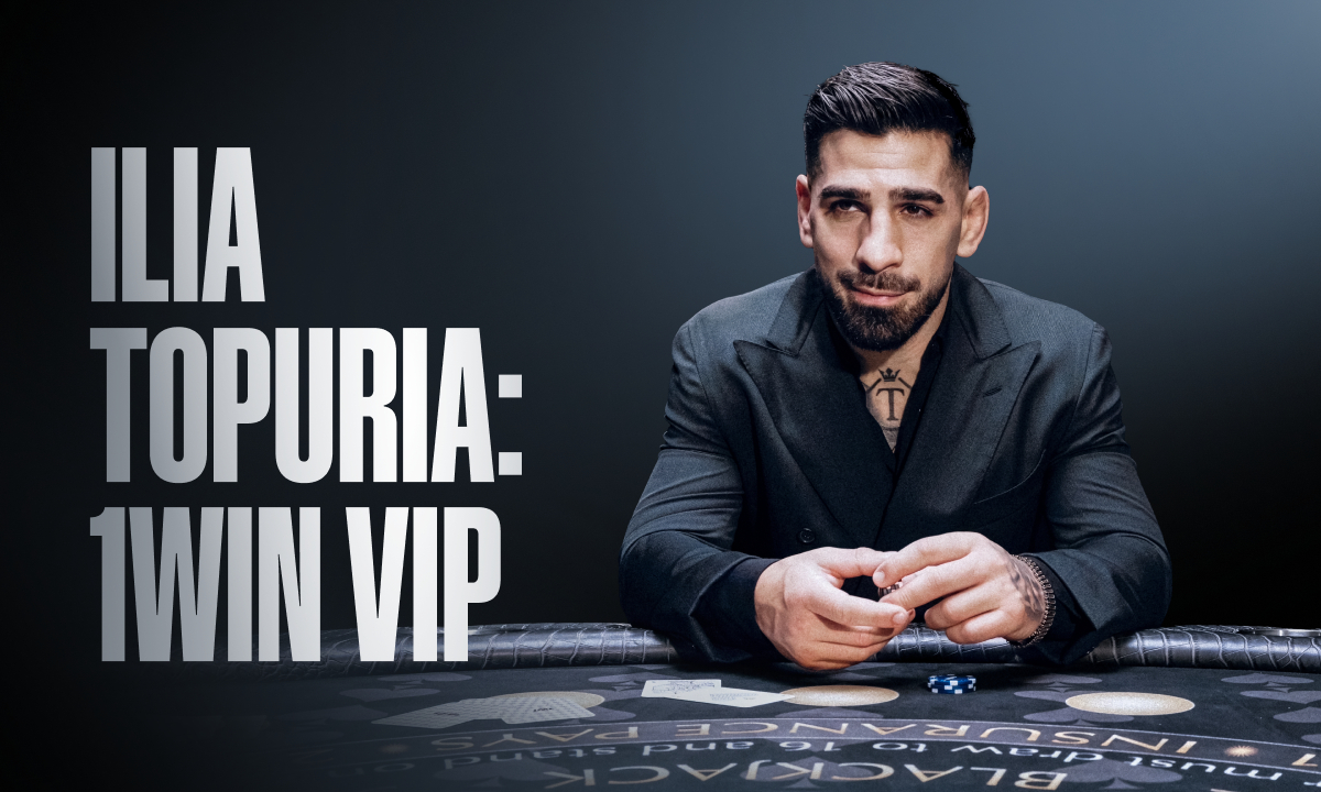 Crypto Platform 1win Welcomes Ilia Topuria as the 1win VIP Community Member