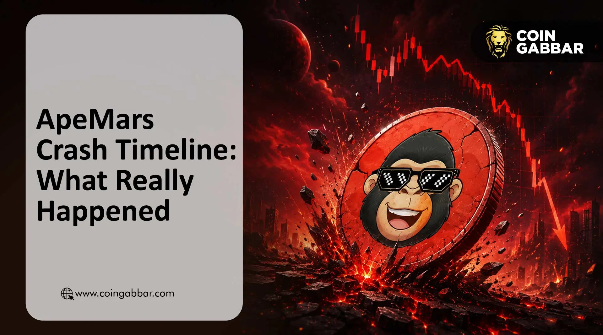 ApeMars crash 99.95% DexScreener June 9