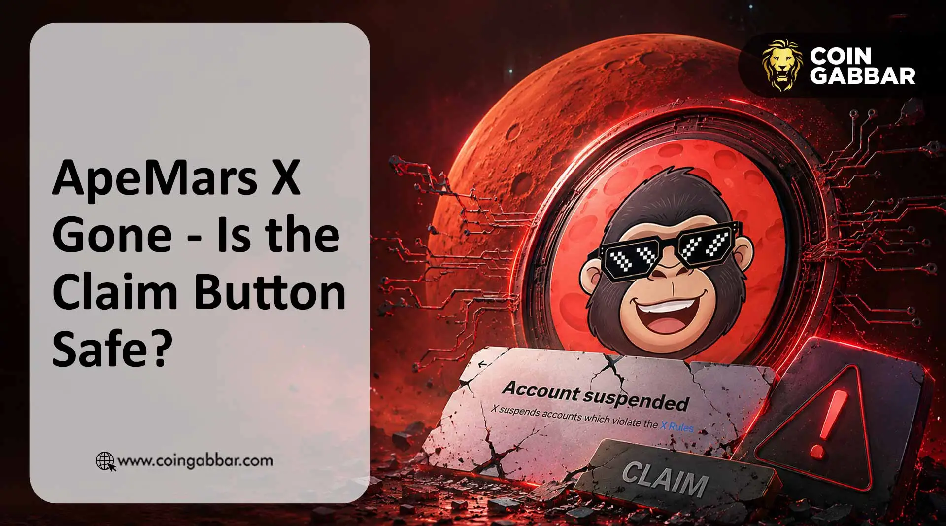 ApeMars X account deleted APRZ claim live