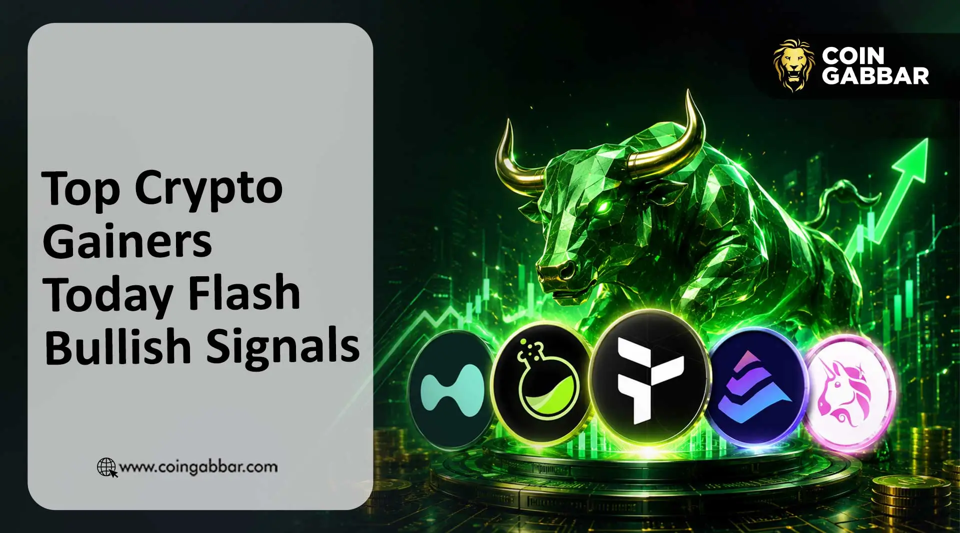 Top Crypto Gainers Today Flash Bullish Signals