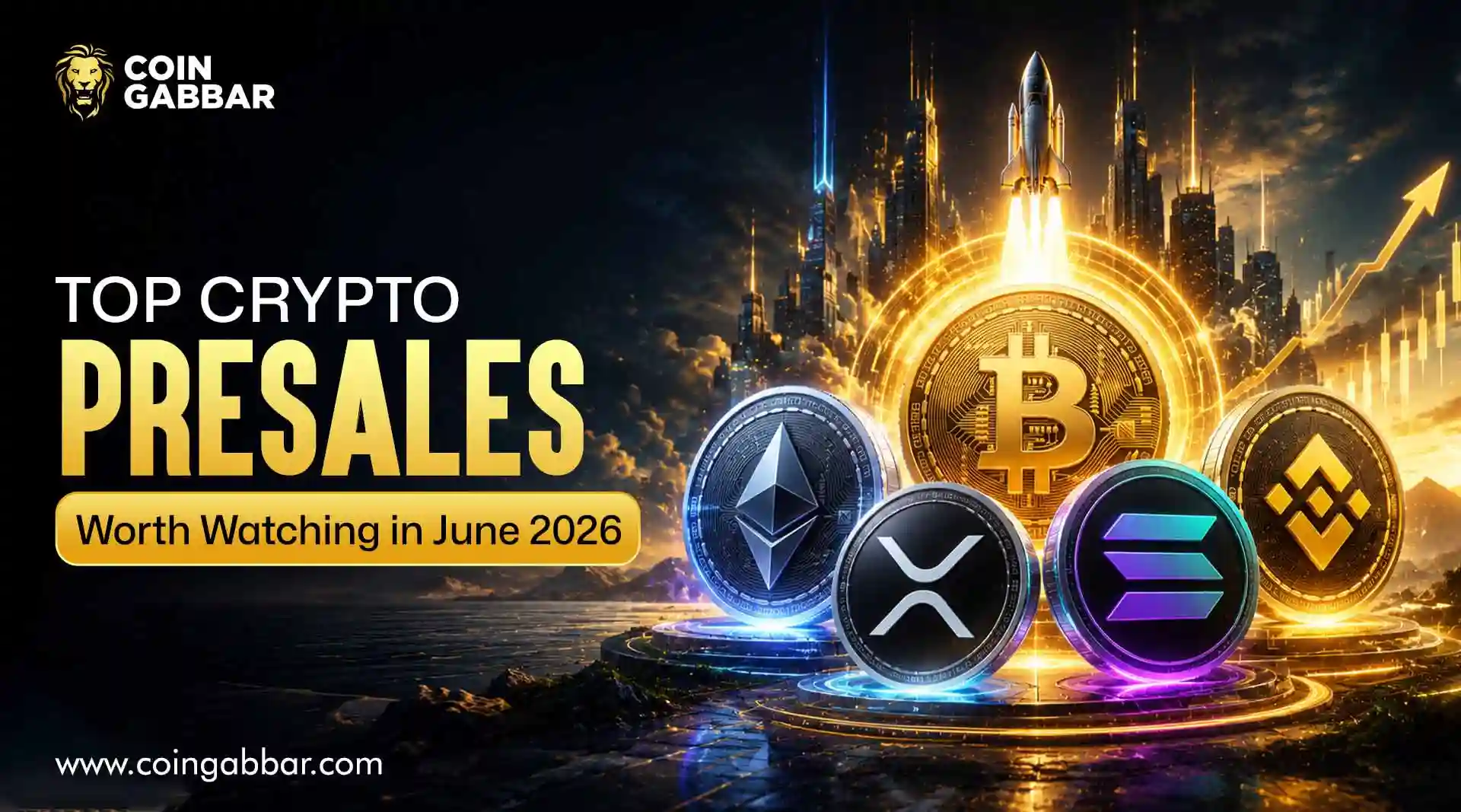 Best crypto presales June 2026 list chart early stage tokens