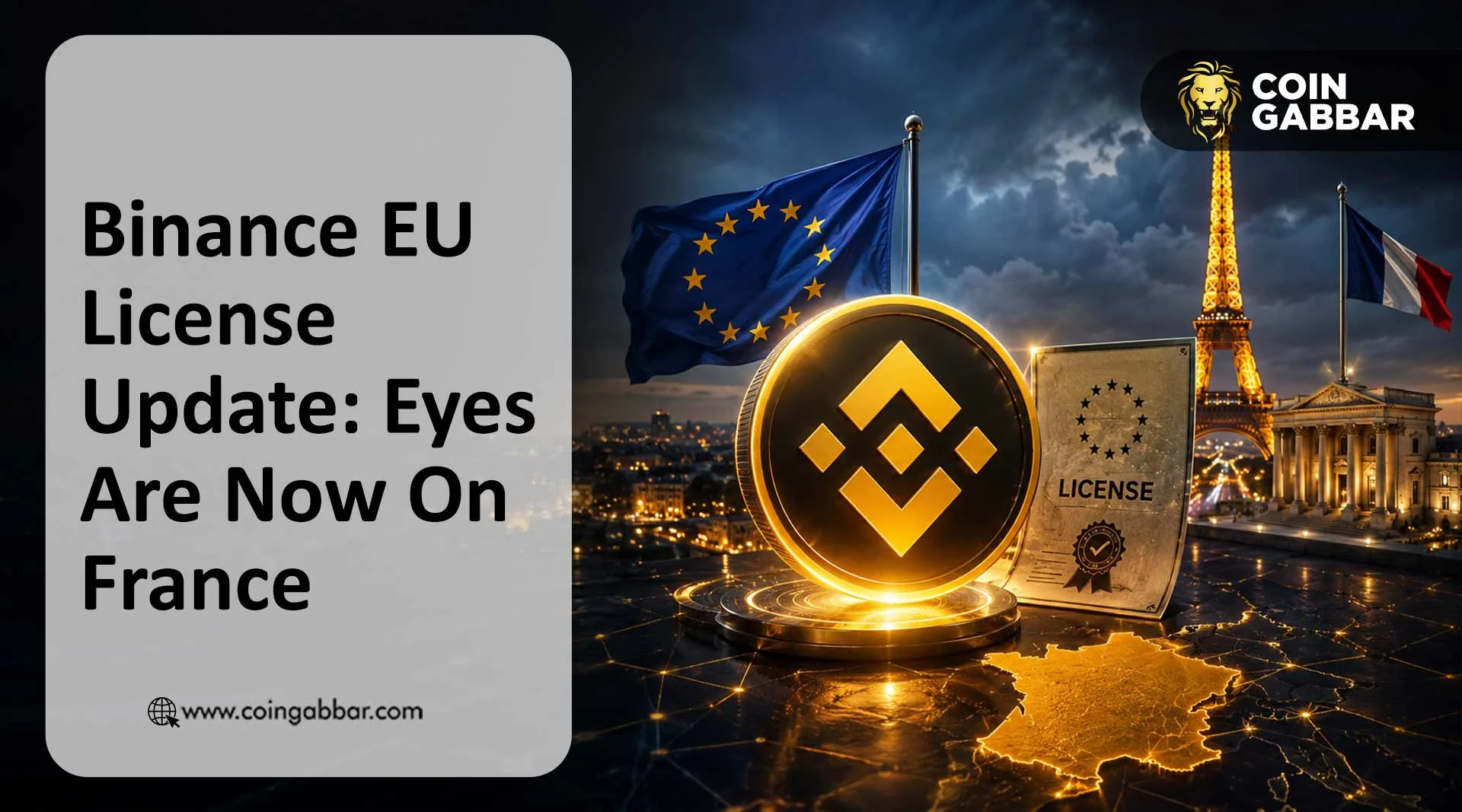 Binance EU License Update: Eyes Are Now On France