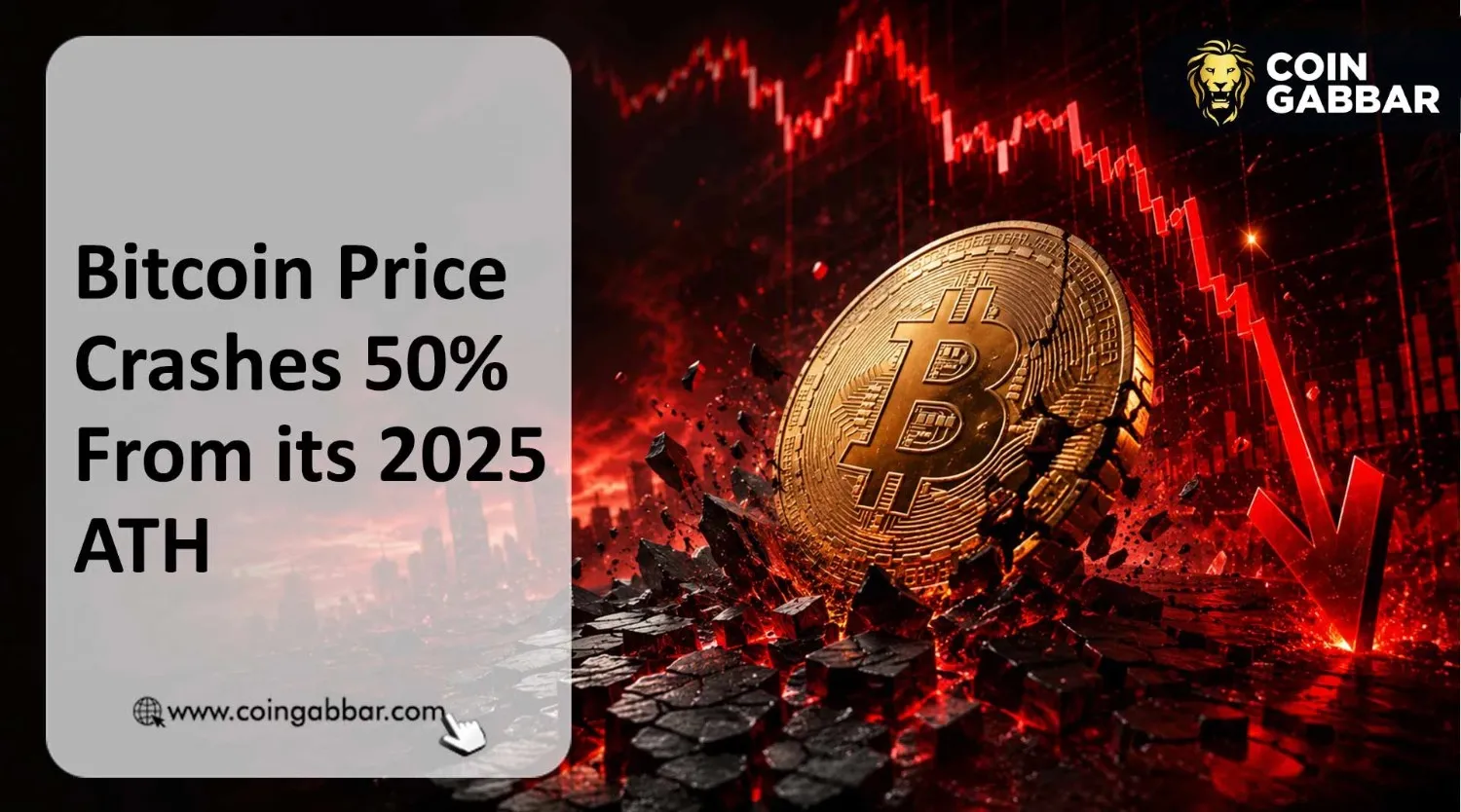 Bitcoin Price Crashes 50% From its 2025 ATH
