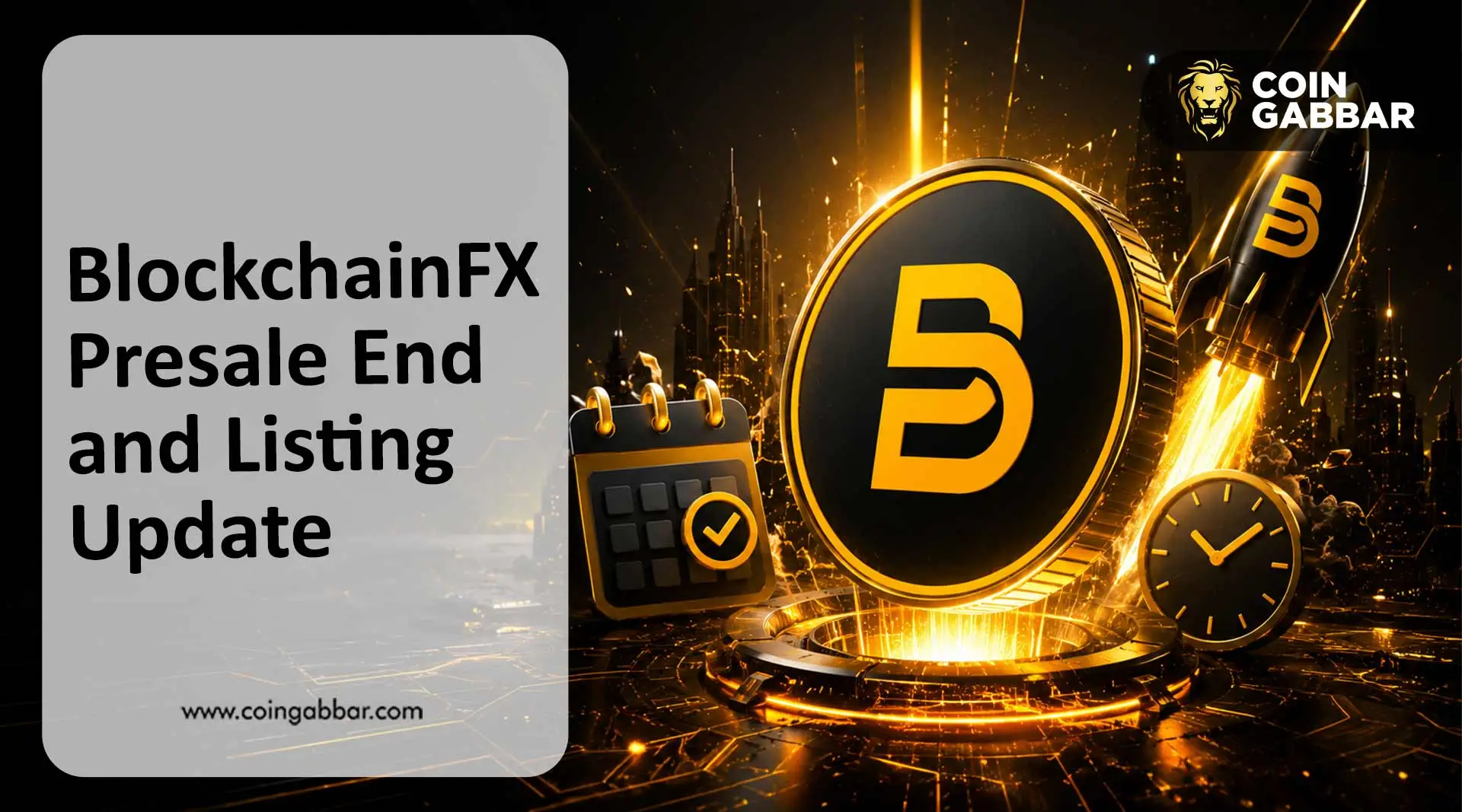 BlockchainFX presale nears end with LBank confirmed and Binance speculation