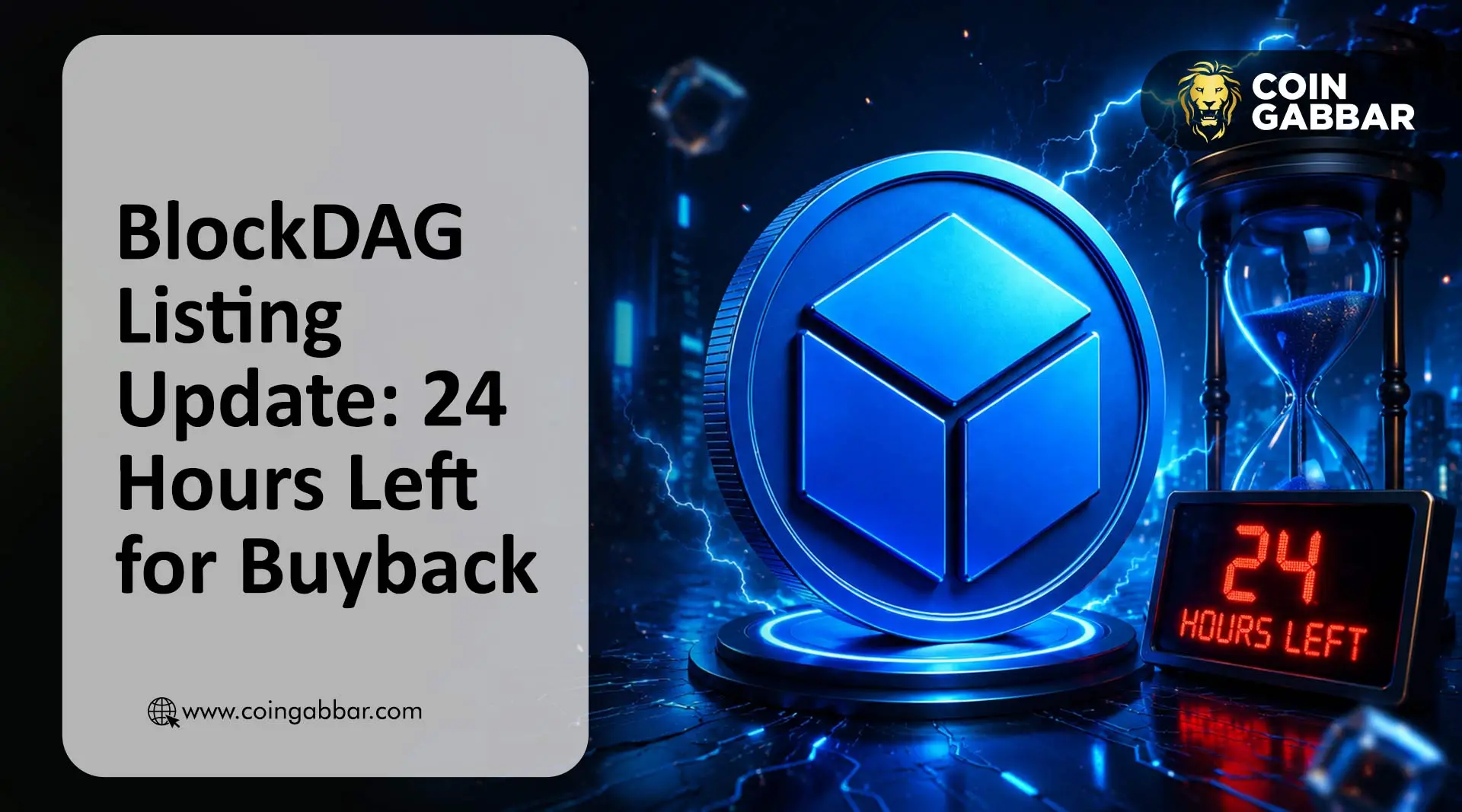 BlockDAG Listing Date News: BDAG Buyback Registration Closes in 24 Hrs