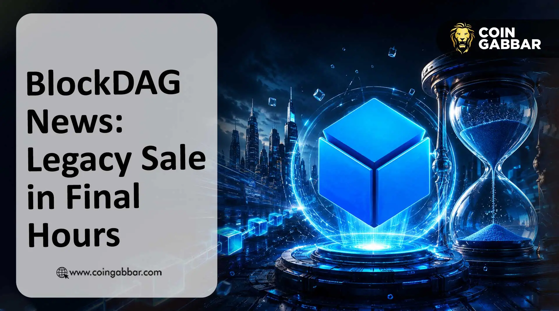 BlockDAG News Today BDAG Legacy Sale and Network Upgrade