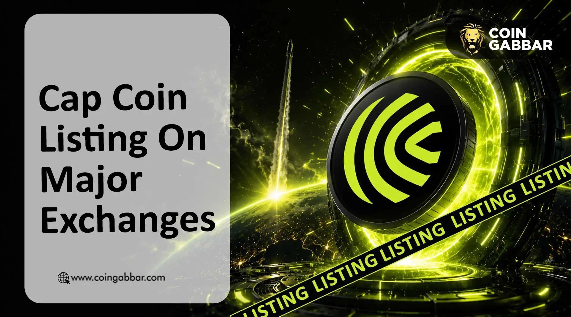 Cap Coin Listing Date Today: 6 Major Exchanges Confirmed, Binance Lead