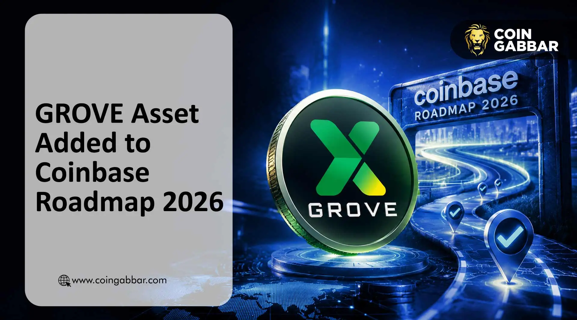 GROVE Asset Added to Coinbase Roadmap 2026