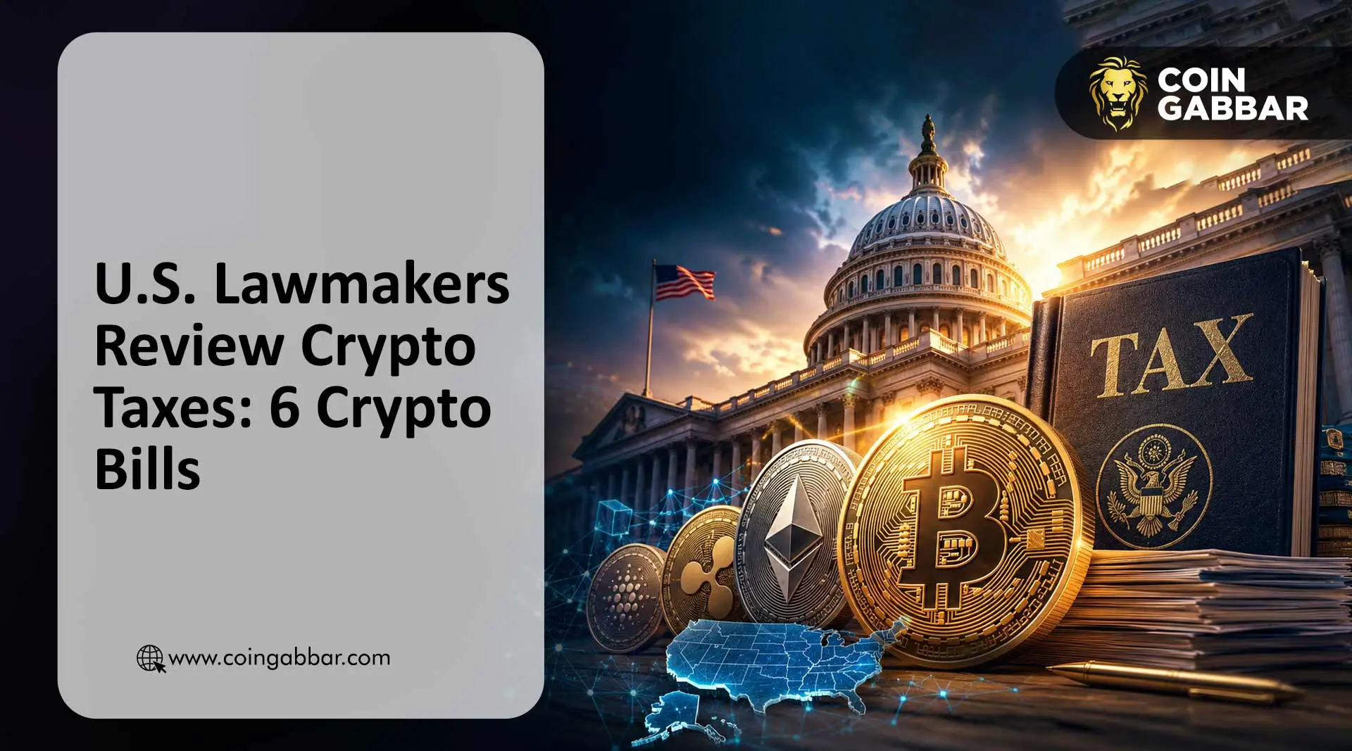 Crypto Bill News: US Lawmakers Review 6 New Digital Asset Tax Bills