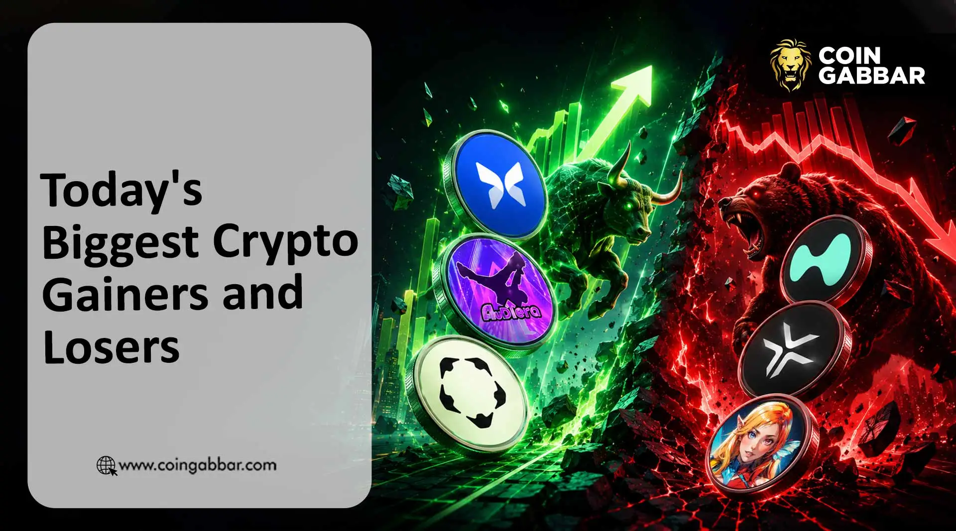 Today's Biggest Crypto Gainers and Losers