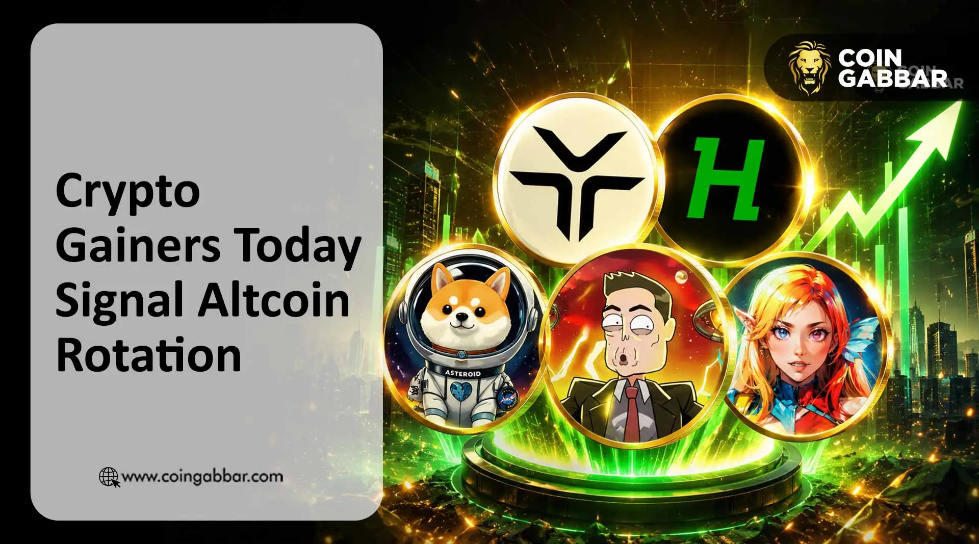 Crypto Gainers Today Signal Altcoin Rotation