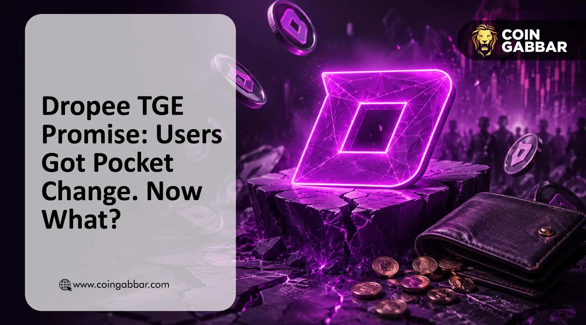 Dropee TGE Promise: Users Got Pocket Change. Now What?