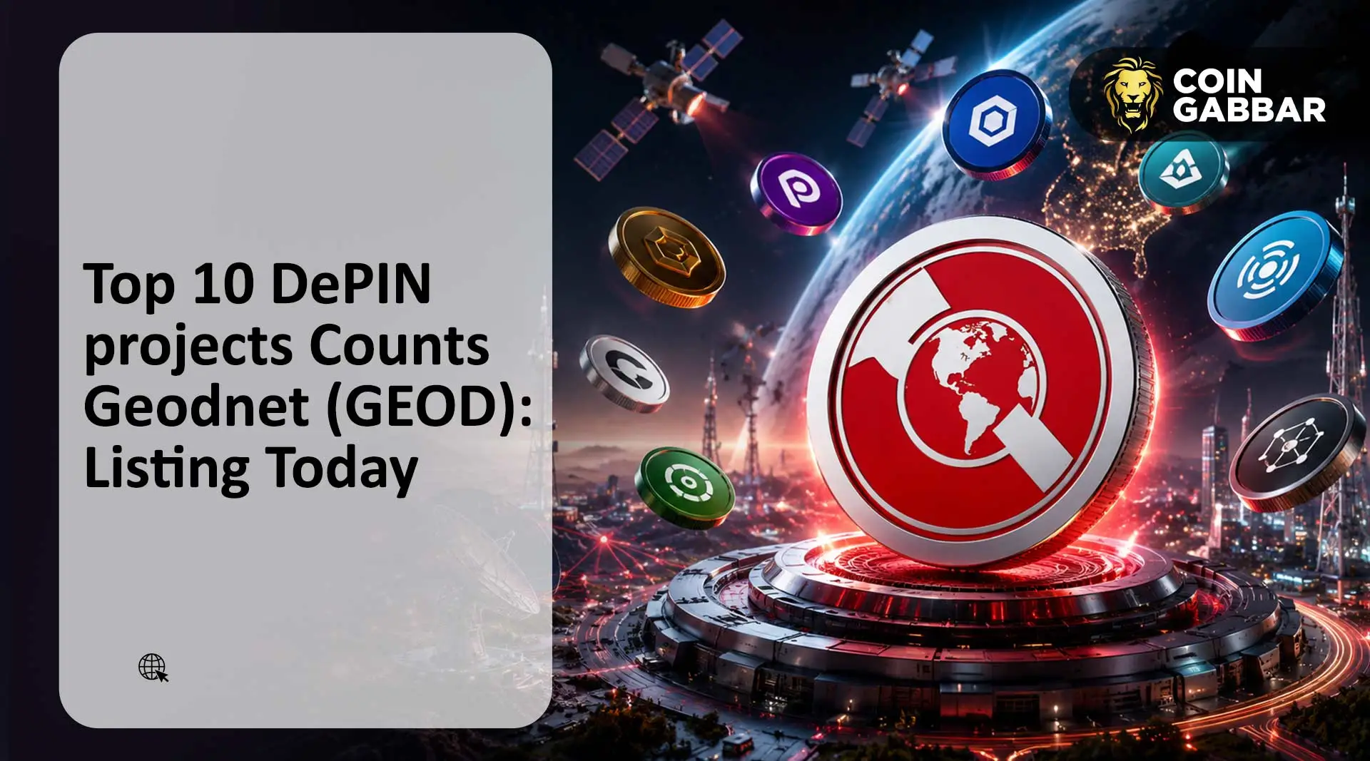Top 10 DePIN projects Counts Geodnet (GEOD): Listing Today