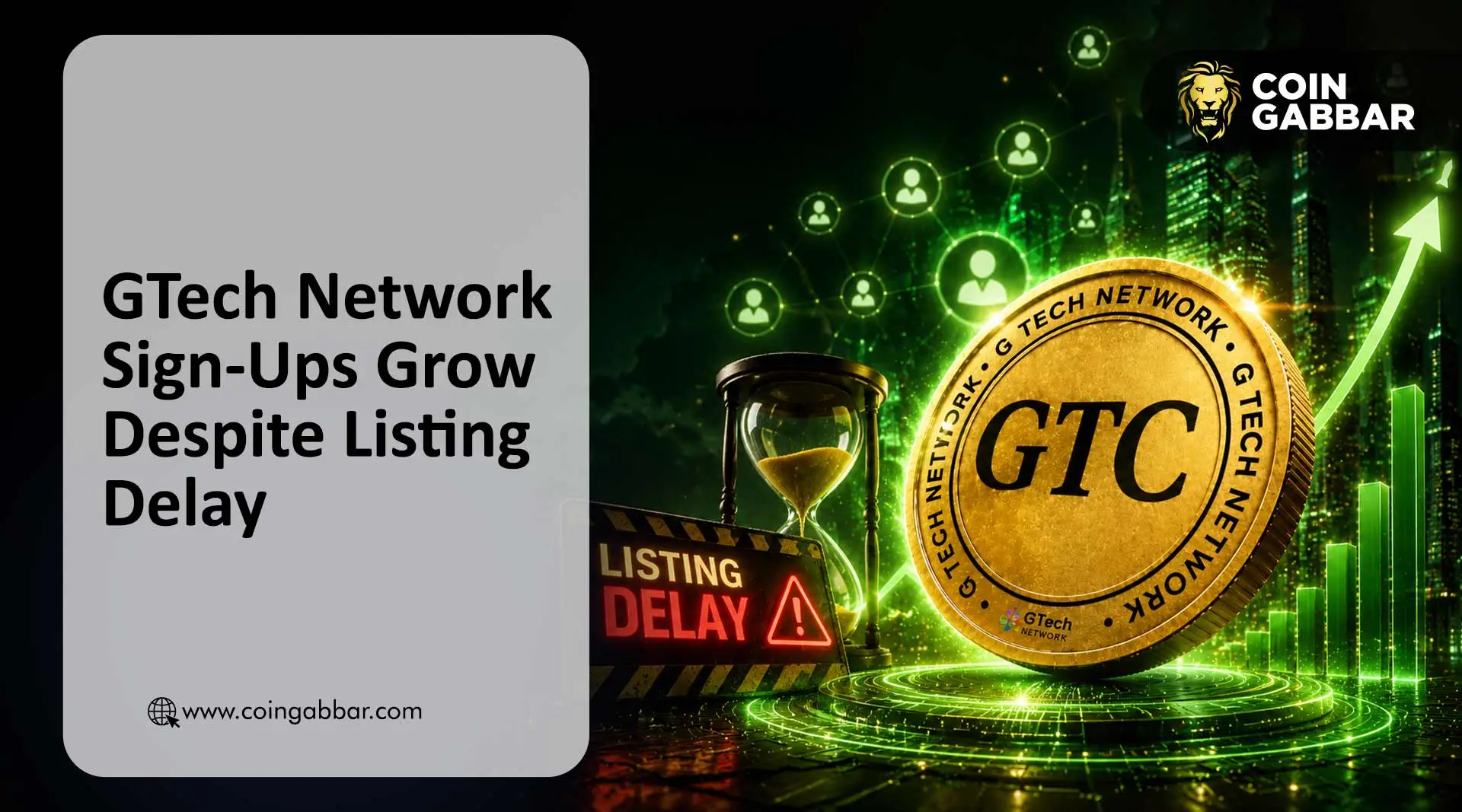 GTech Network 180000 sign-ups